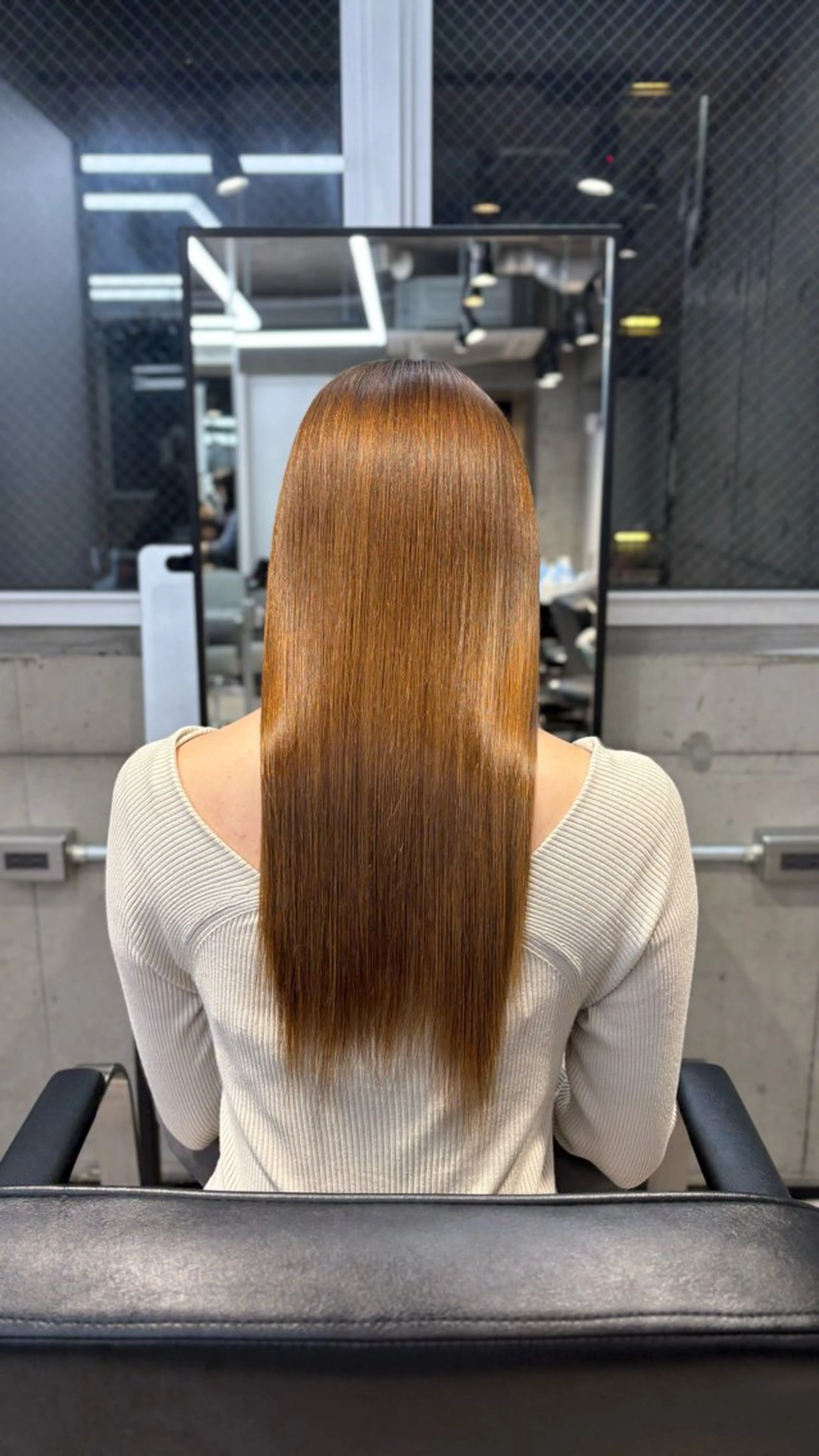 ロング 髪質改善 トリートメント 縮毛矯正 トリートメント 🌙小林春月/新宿/ 美髪/ハイトーン🌙のヘアスタイル