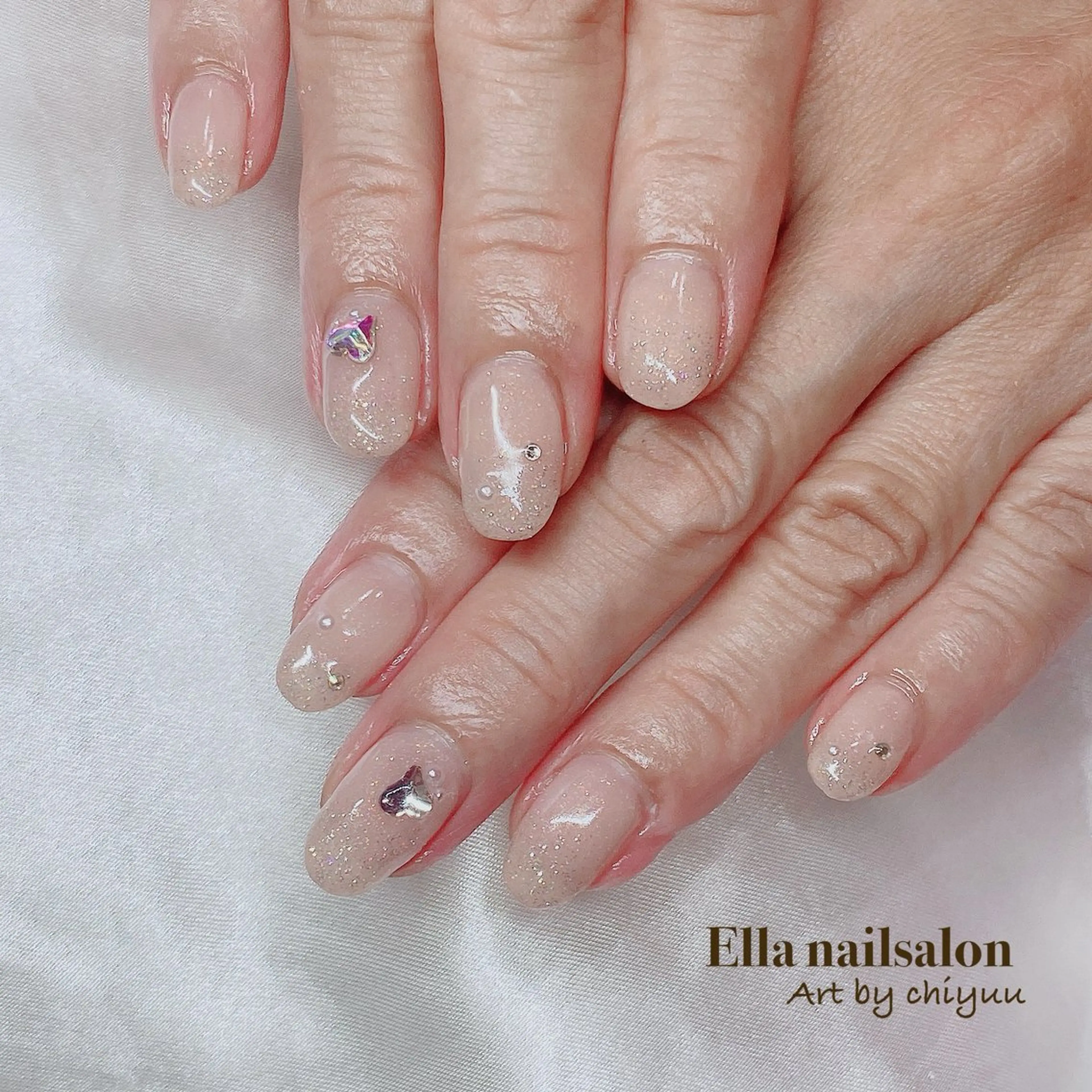ネイル ハンドネイル Ella nail ちゆうのネイルデザイン