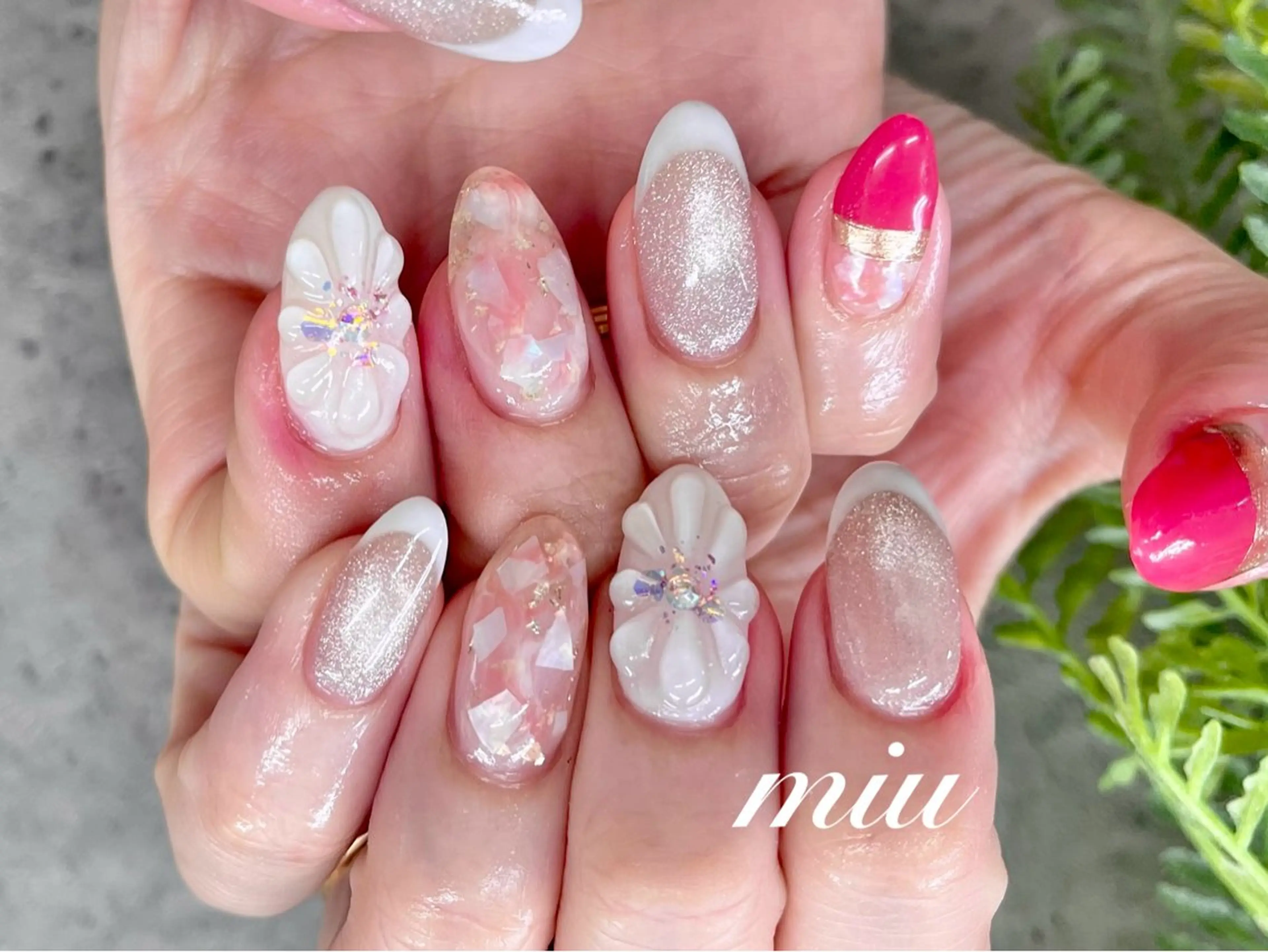 ネイル ハンドネイル miu nail 🐾mihoのネイルデザイン