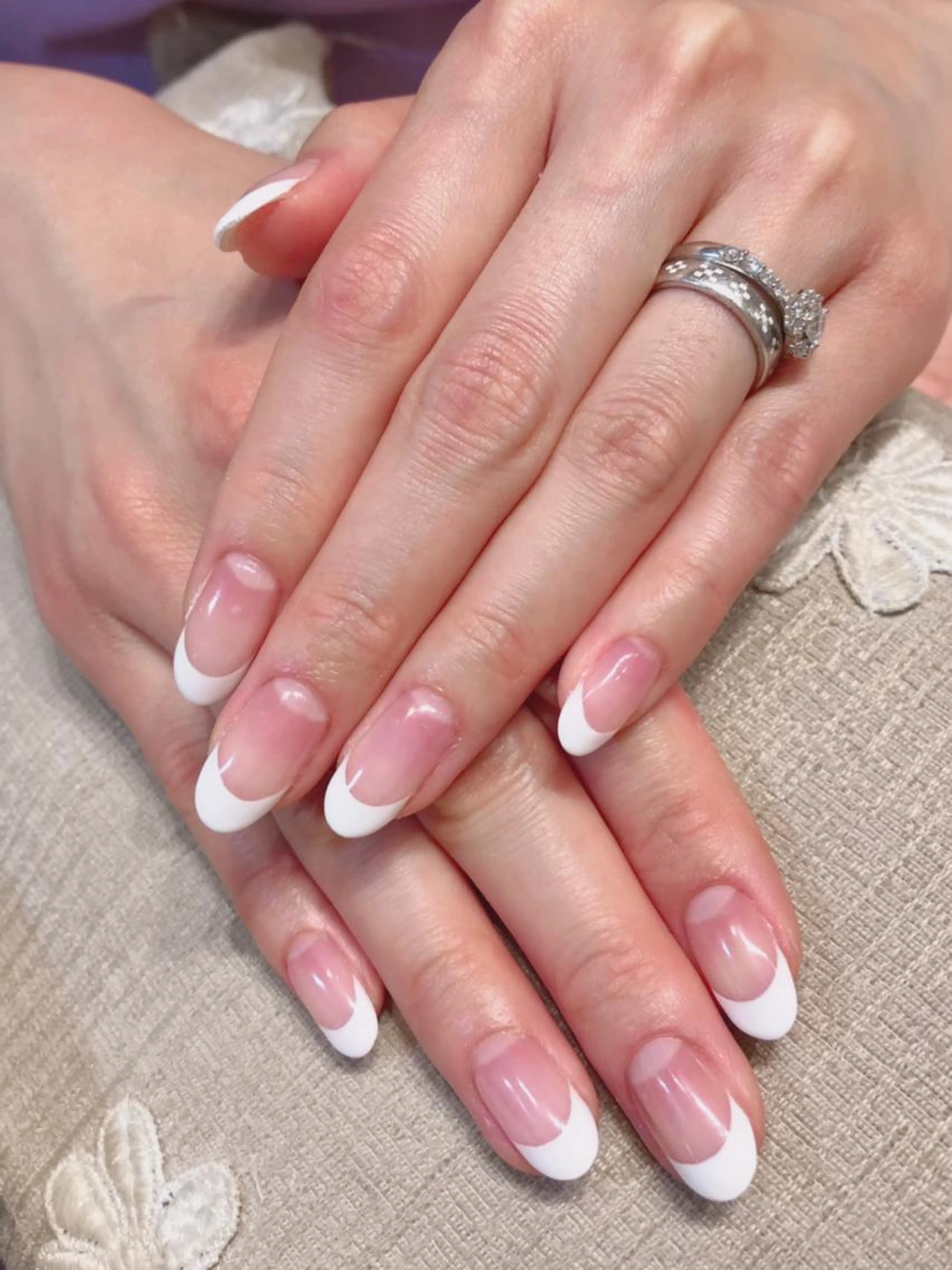 300色から選べる☆フレンチ or グラデーションプラン【オフなし】の写真