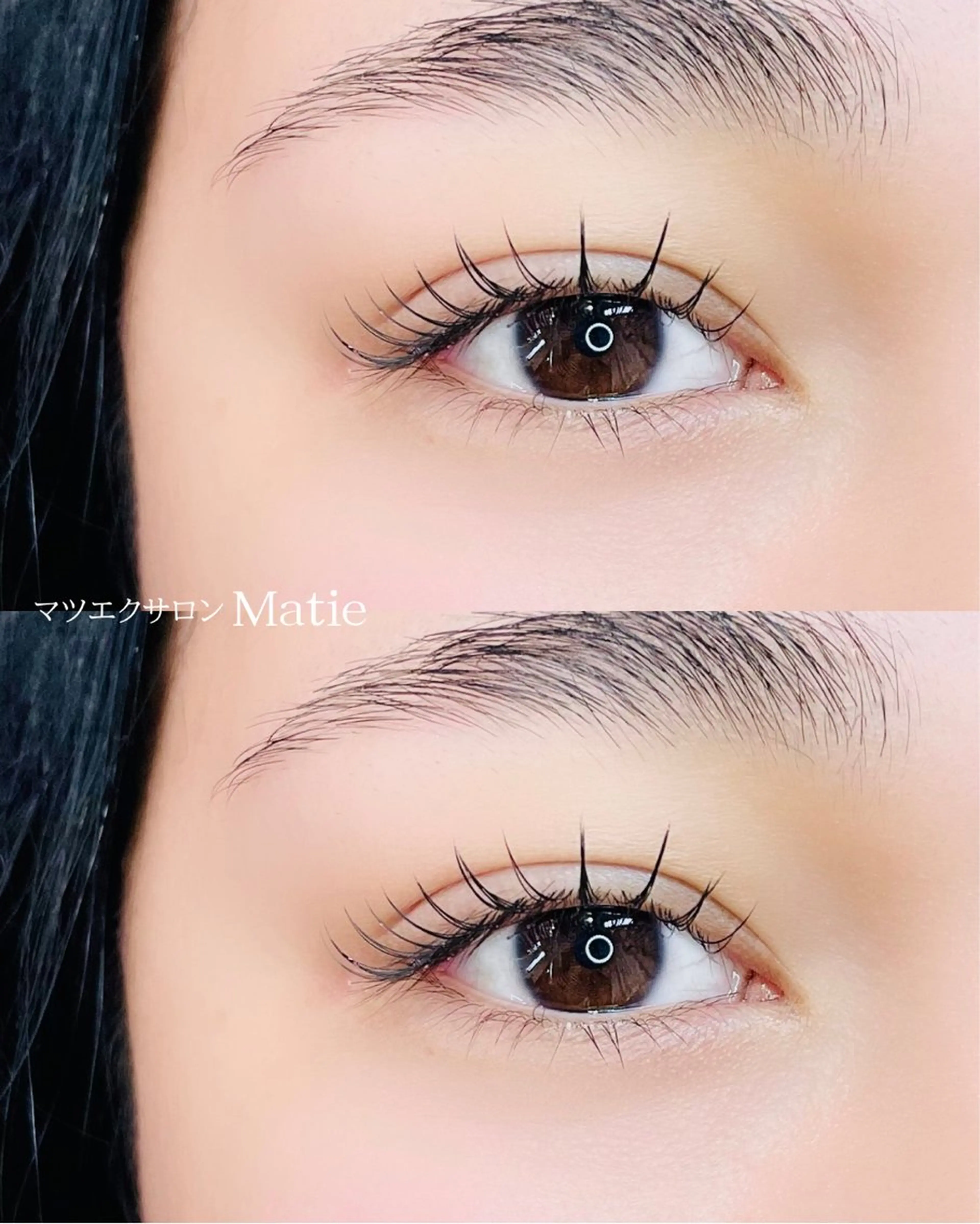 フラットラッシュ→100本（ナチュラルに）アイシャンプー付き🫧《口コミ投稿割》LEDに変更→+¥1000の写真