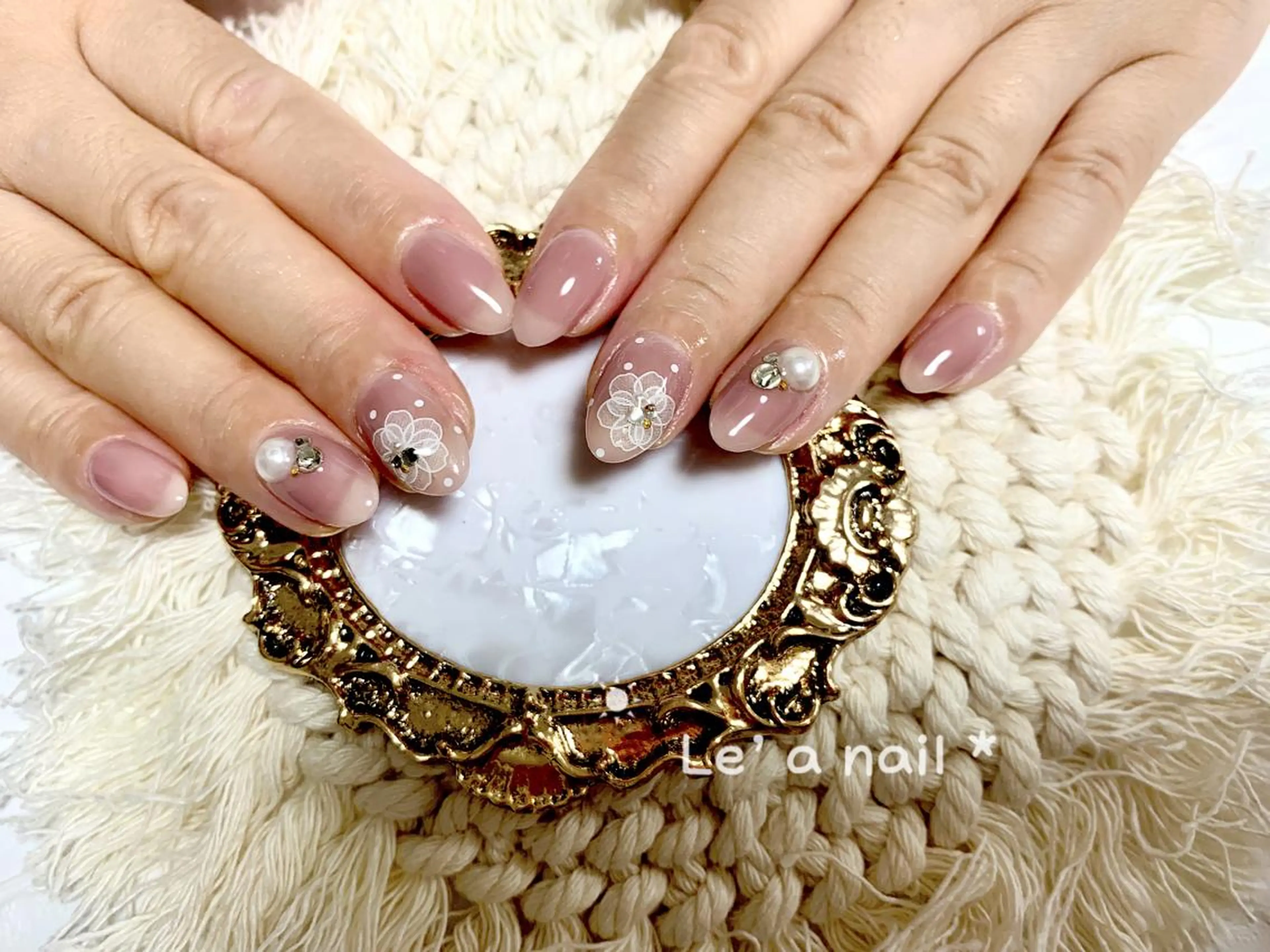 ショート カラー ネイル Le’a NailSalonのネイルデザイン