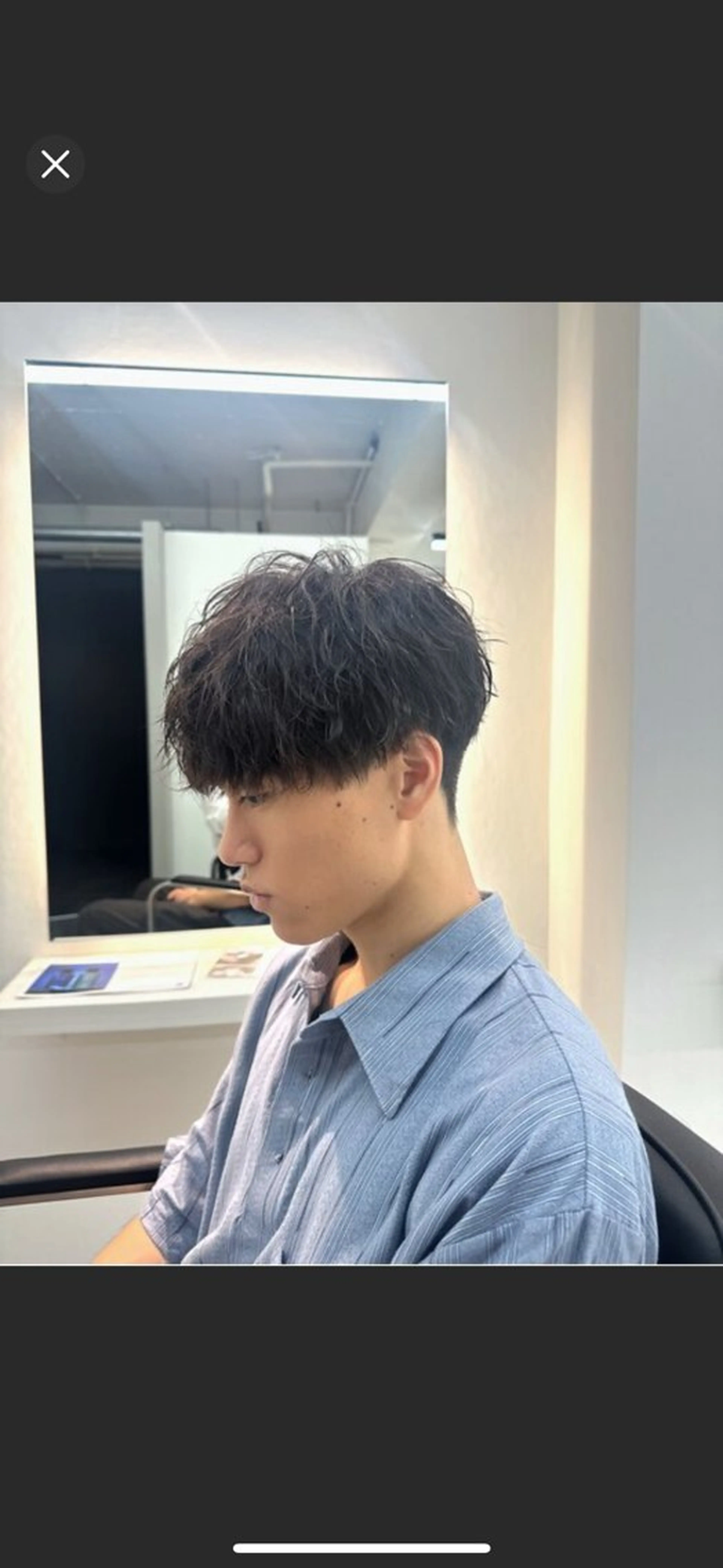 パーマ メンズ メンズパーマ 波巻きパーマ on.ｵﾝ/三ノ宮/ メンズ/カットのヘアスタイル