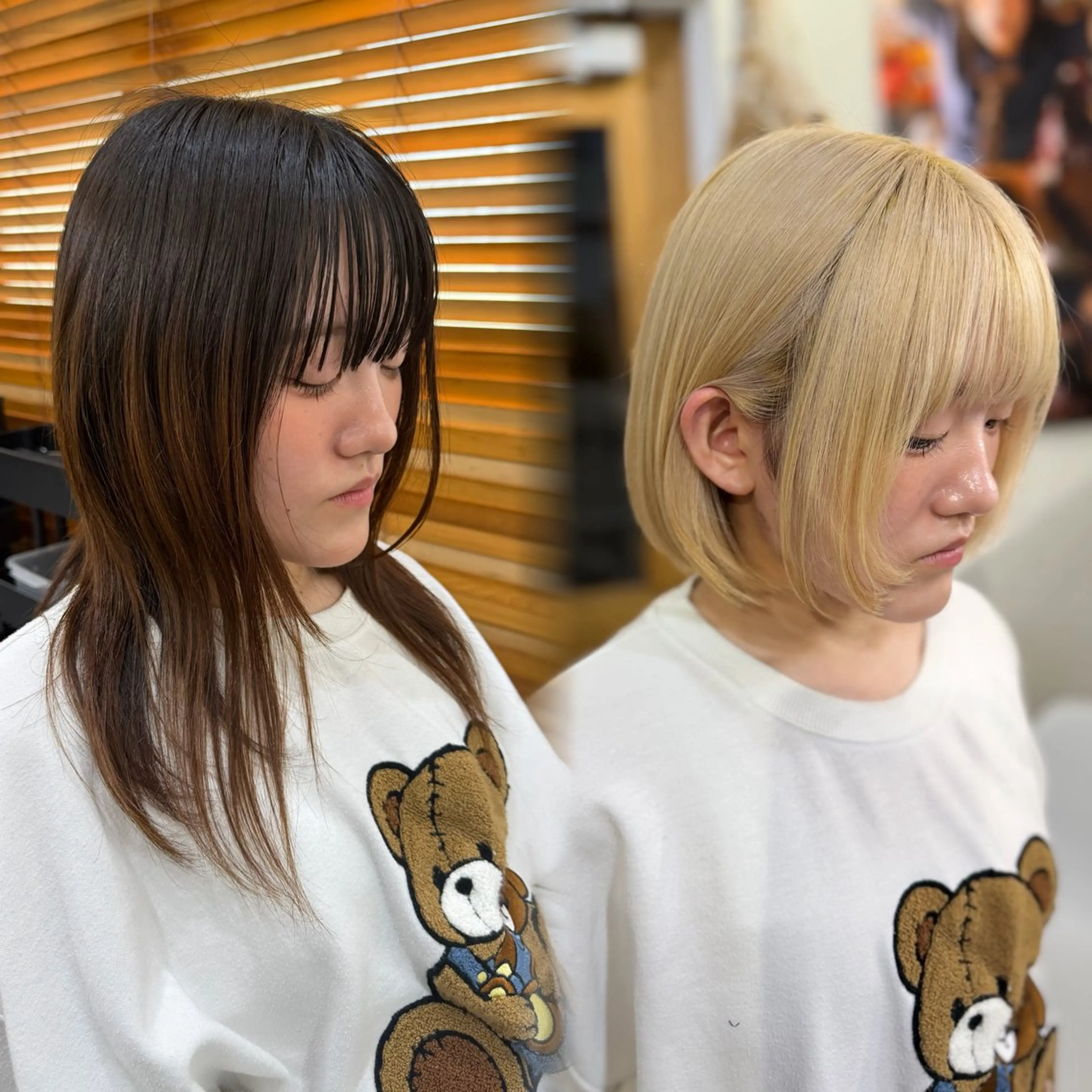 ショート ボブ カット ヘアカラー トリートメント ボブ人気No,1✨ TAME副店長のヘアスタイル