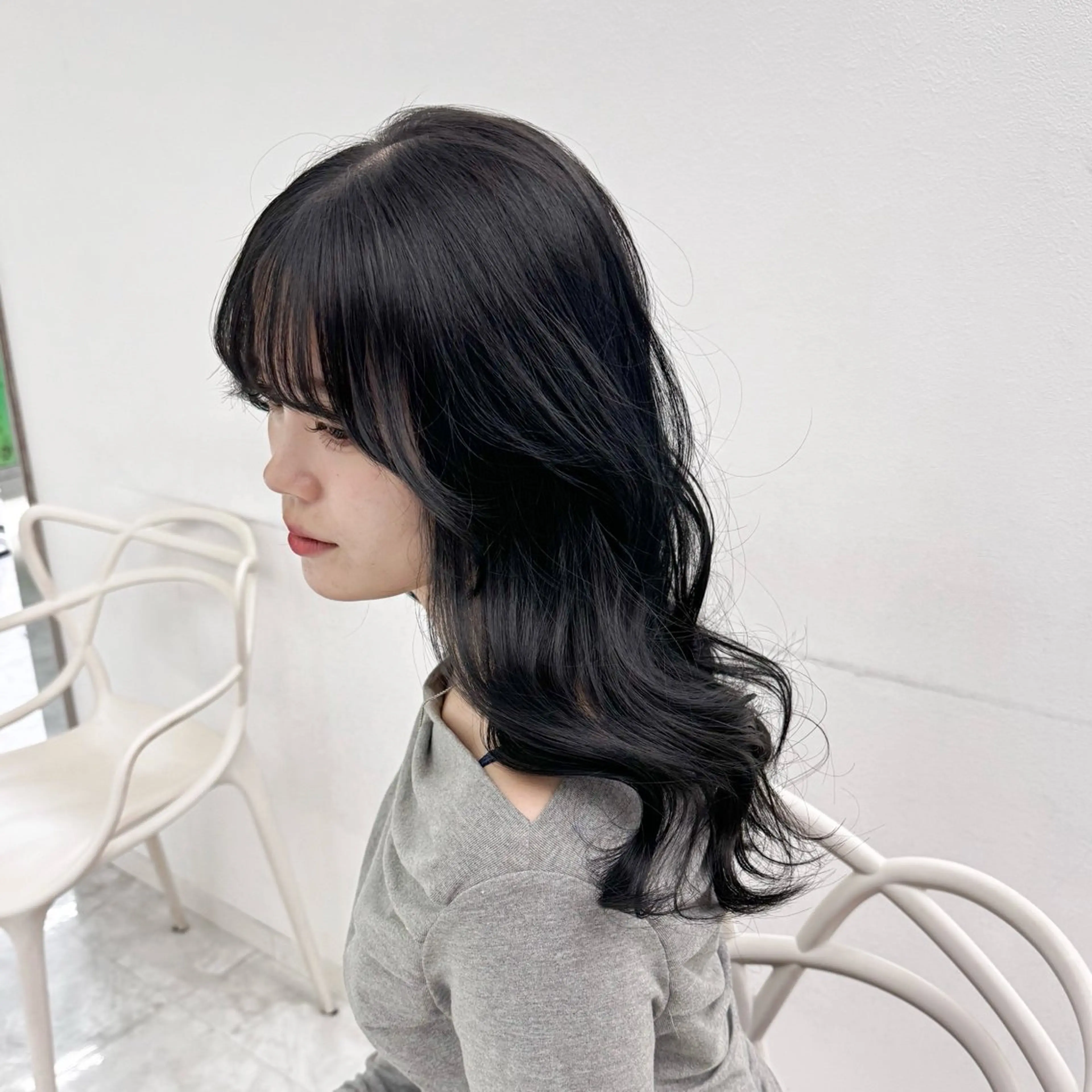 ロング カット ヘアカラー トリートメント ヘアセット 韓国系支持率No.1 レイヤー特化/きょうのヘアスタイル