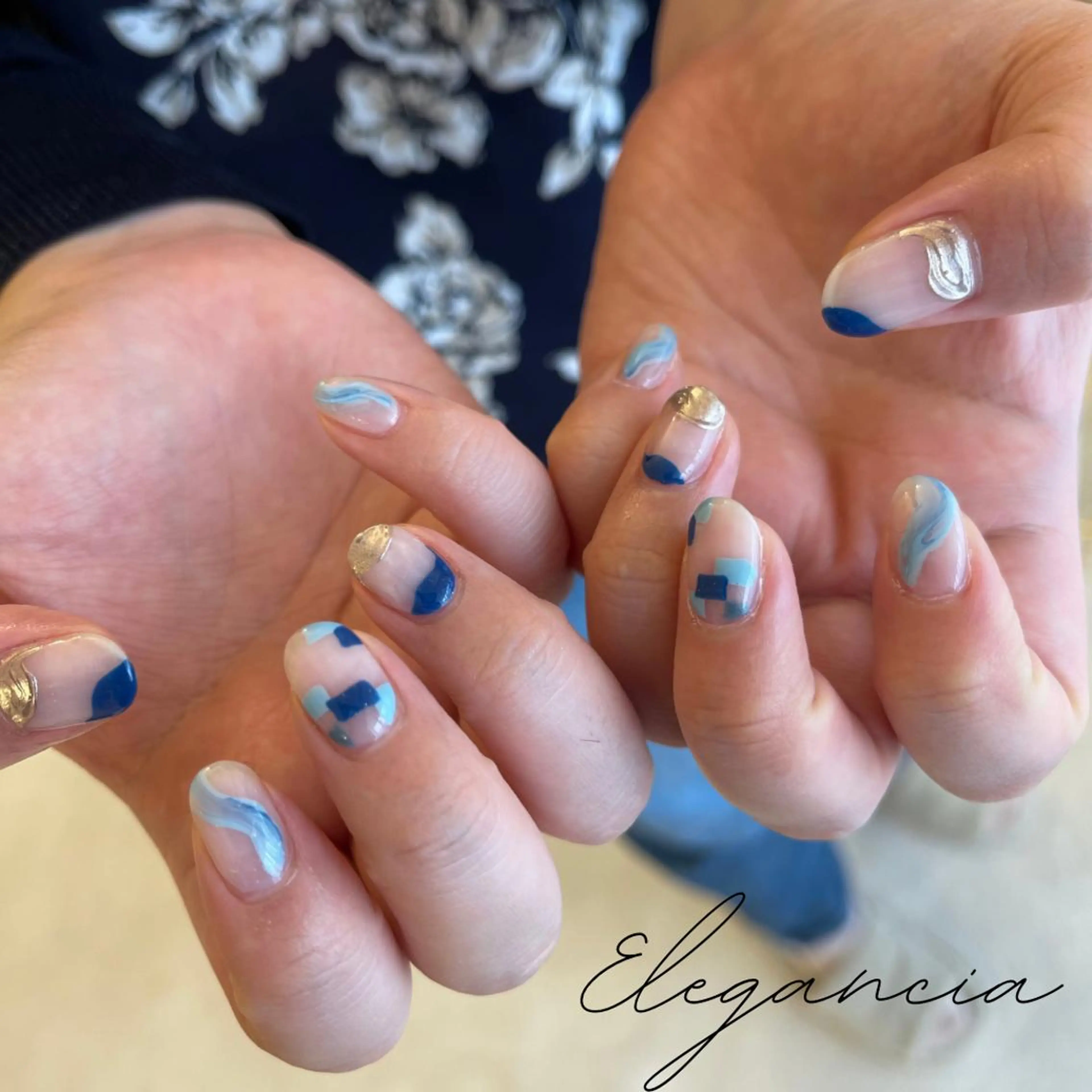 カラー ネイル ハンドネイル Elegancia. Hiromiのネイルデザイン