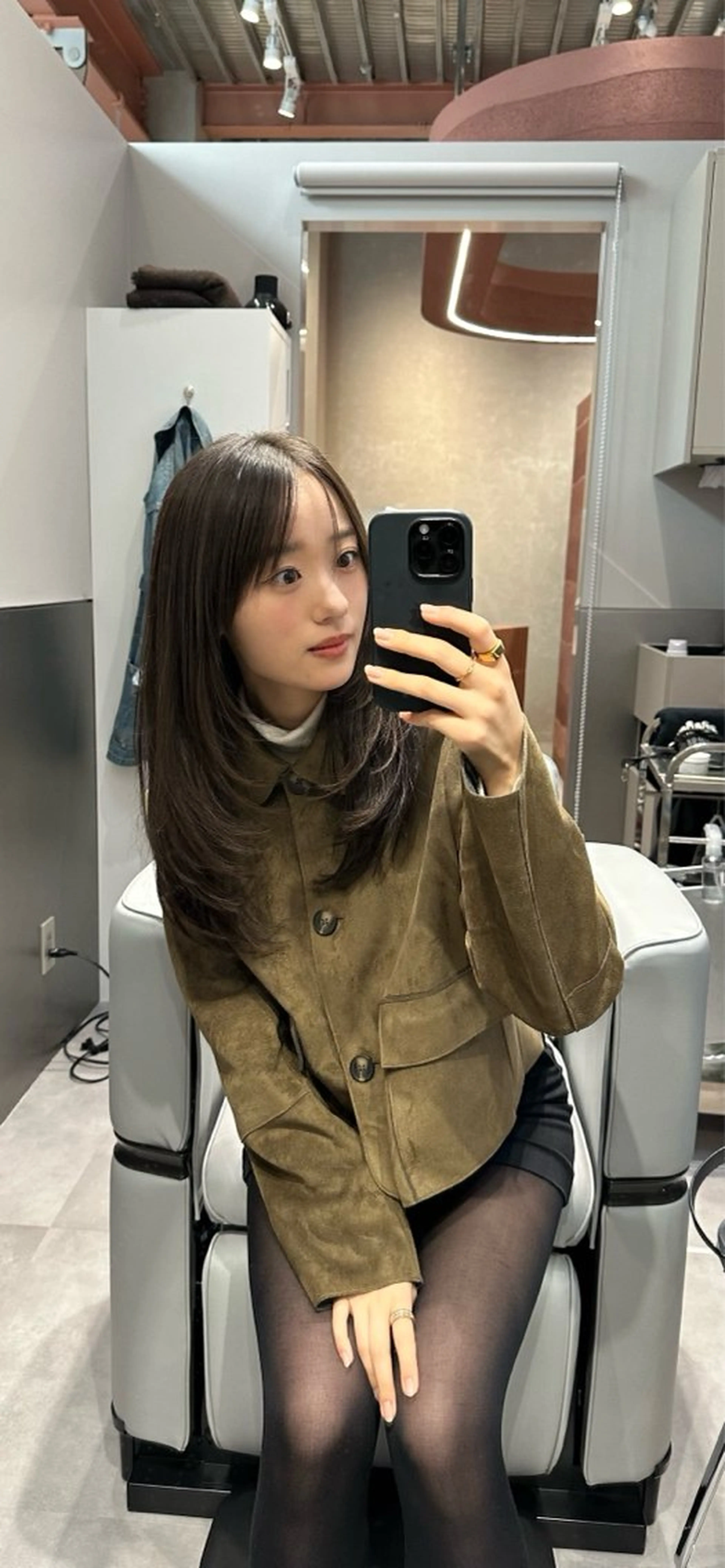 ロング カラー カット ヘアカラー トリートメント 柔らか透け感カラー 🌿ムロヤリョウスケのヘアスタイル