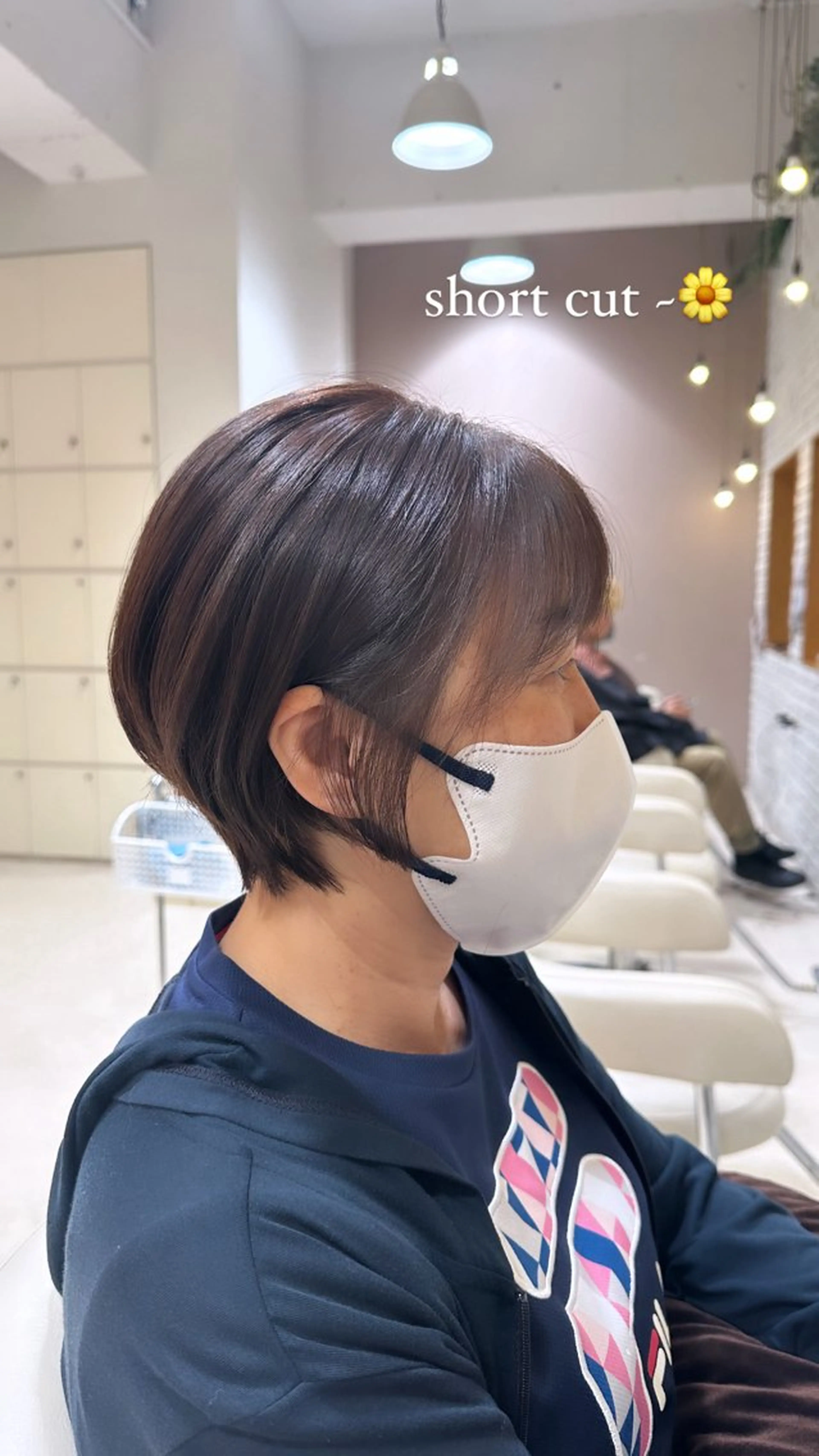 ショート 梅本 夢香のヘアスタイル