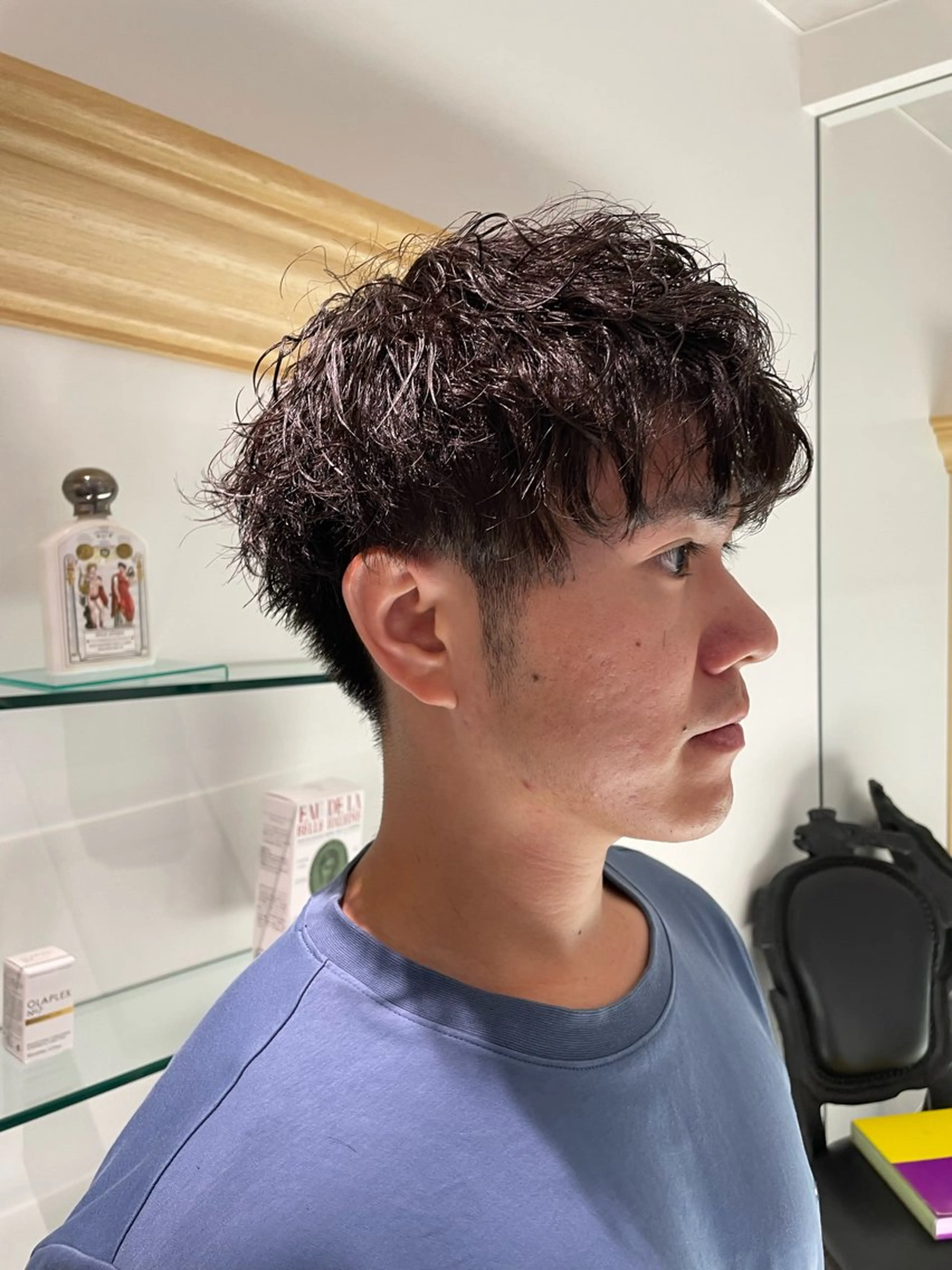 パーマ メンズ 長町/酸性ストレート /曲がる縮毛矯正のヘアスタイル