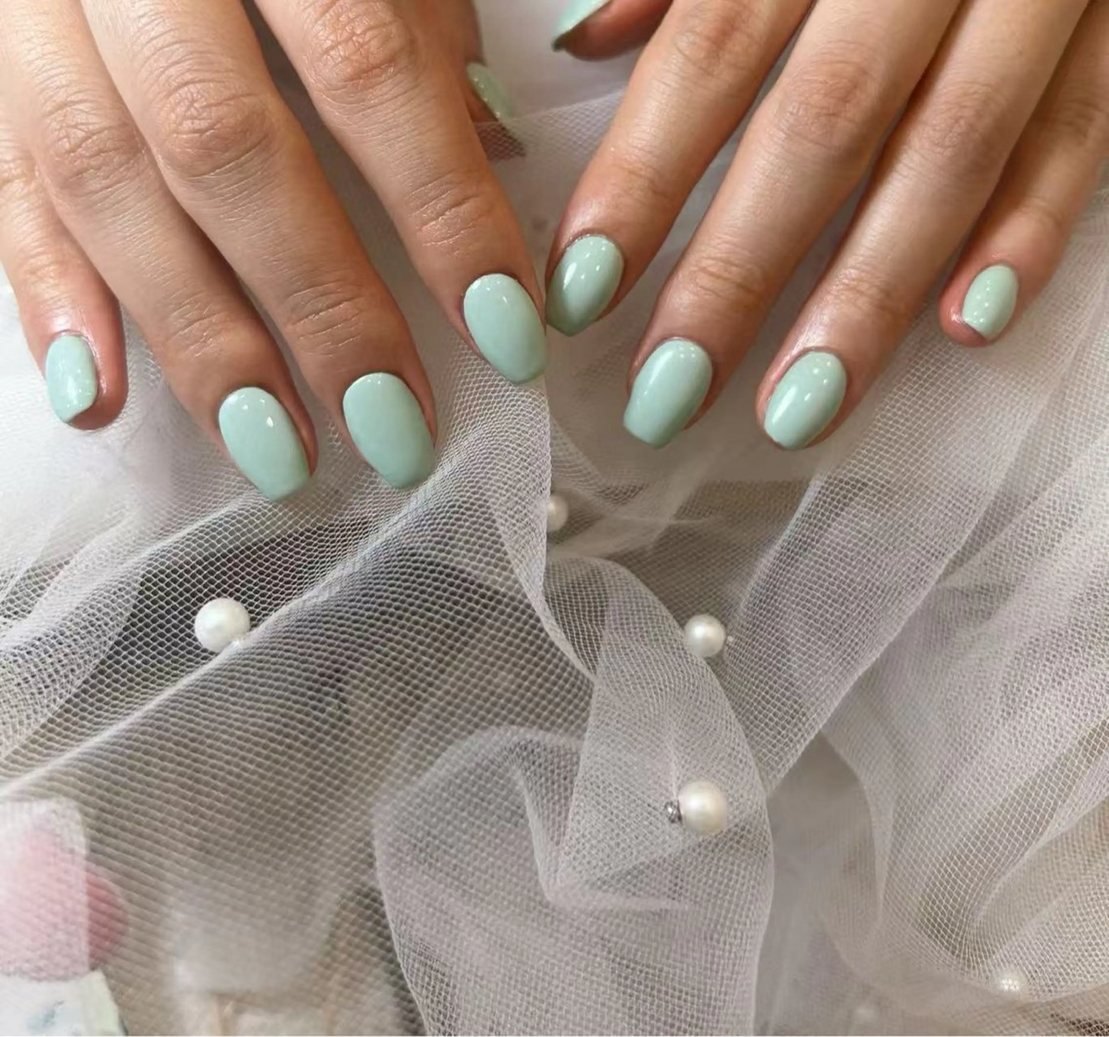 ネイル フレンチネイル 韓国ネイル マグネットネイル ニュアンスネイル オフィスネイル チョウ Rachaelのネイルデザイン