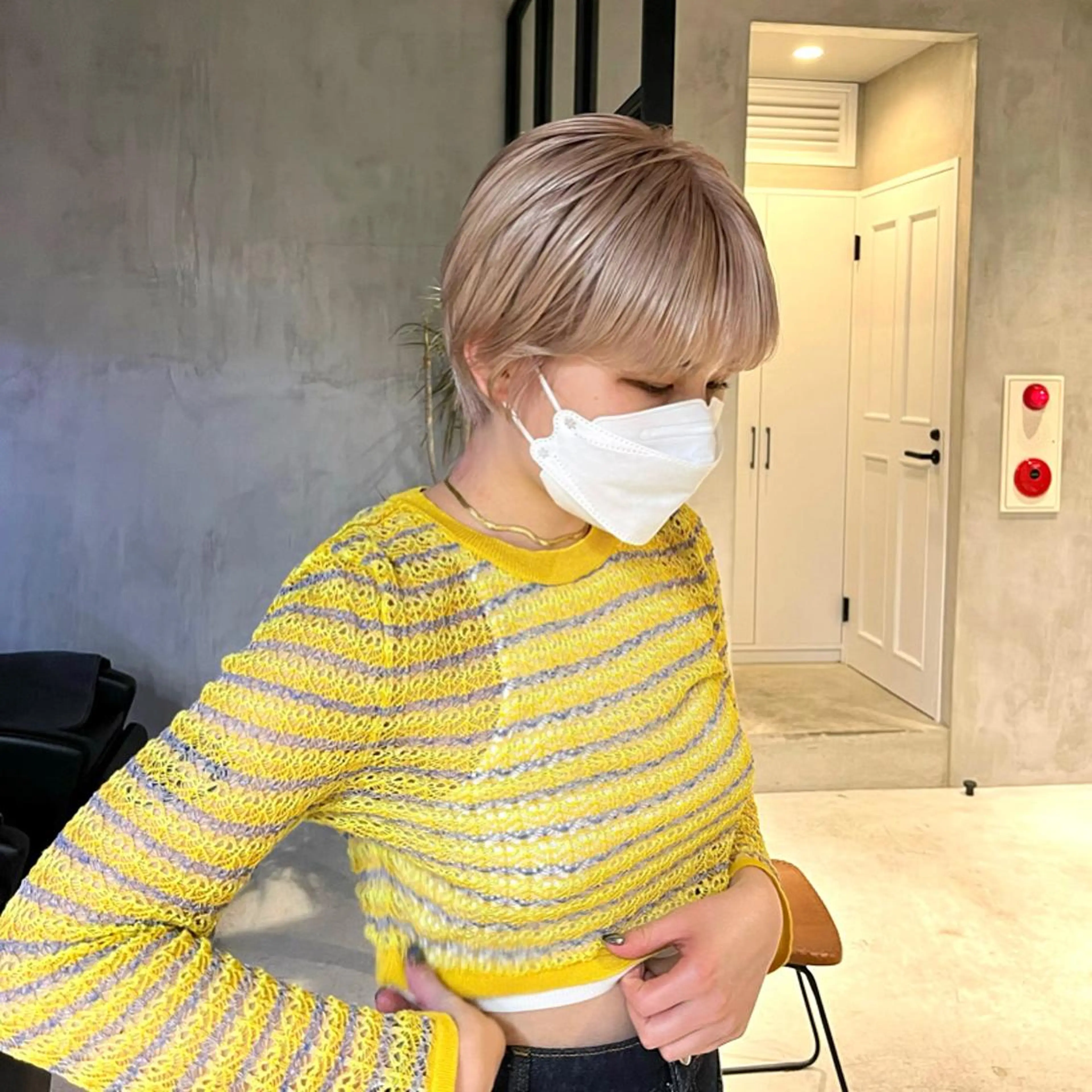 カラー ヘアカラー ボブ/ミディ/ロング 特化/芳野りんかのヘアスタイル