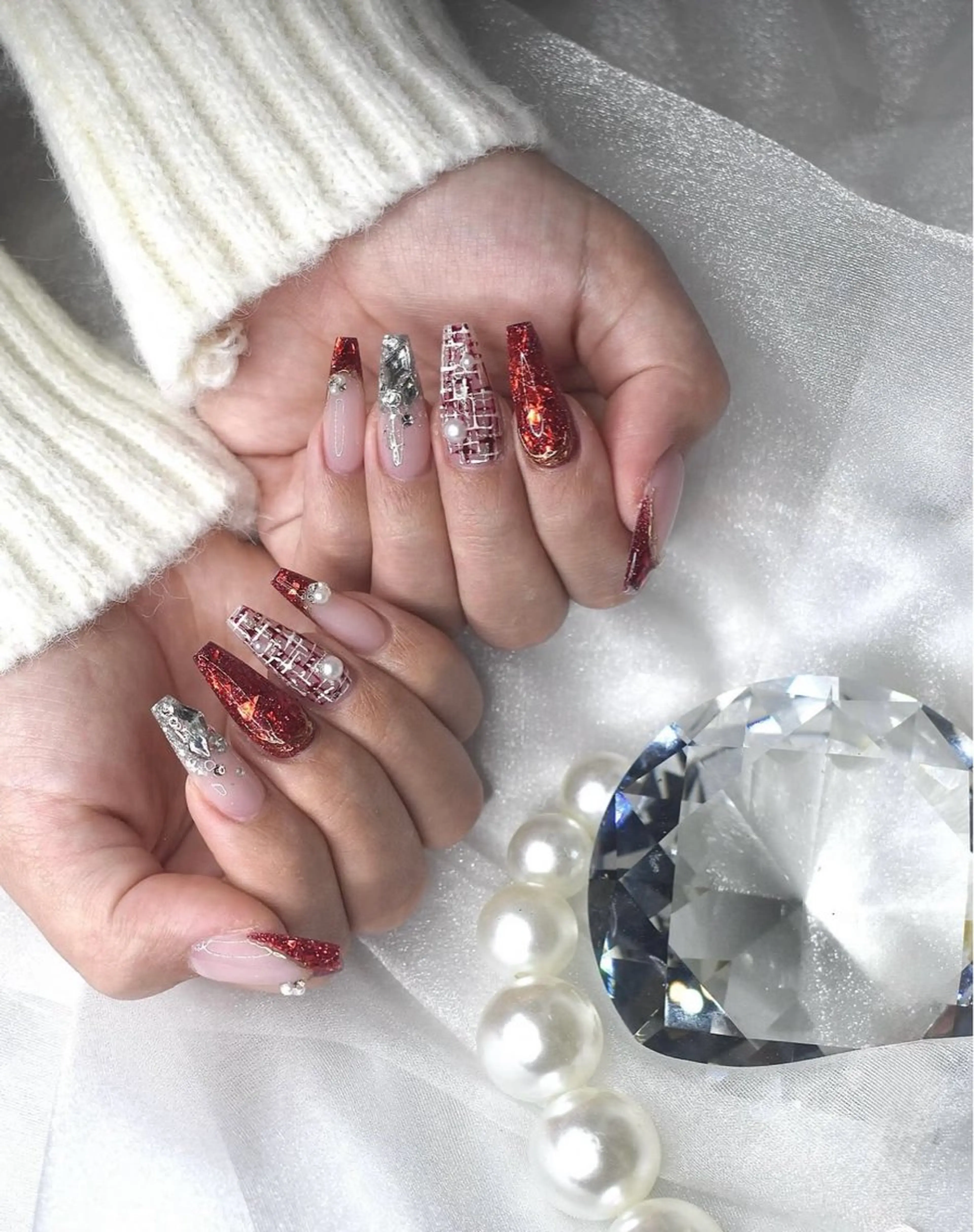 ネイル 韓国ネイル ニュアンスネイル シンプルネイル ワンホンネイル Nihonthy Nail 新宿のネイルデザイン