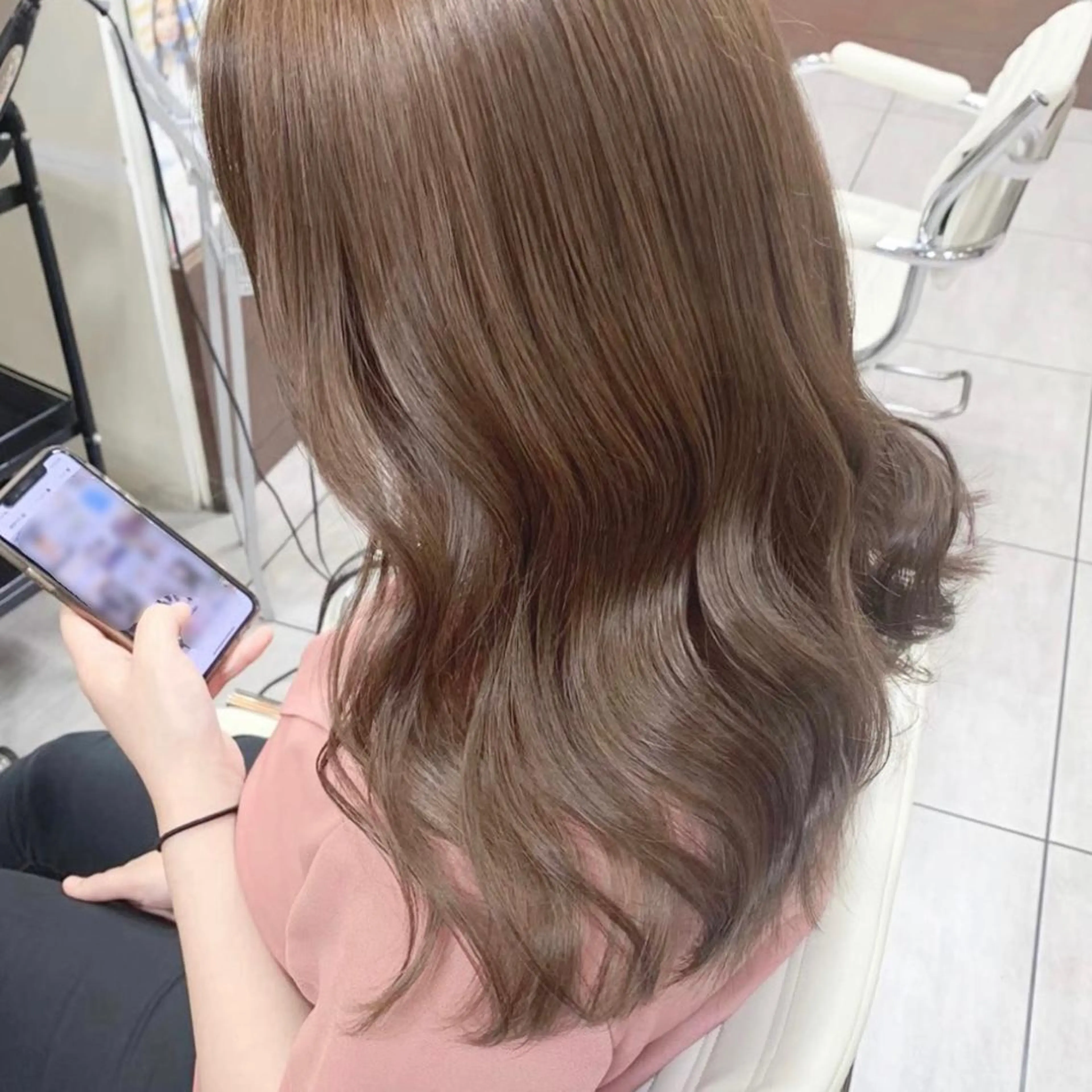 ミディアム ヘアカラー 🫧艶髪カラー🫧 森本くるみのヘアスタイル