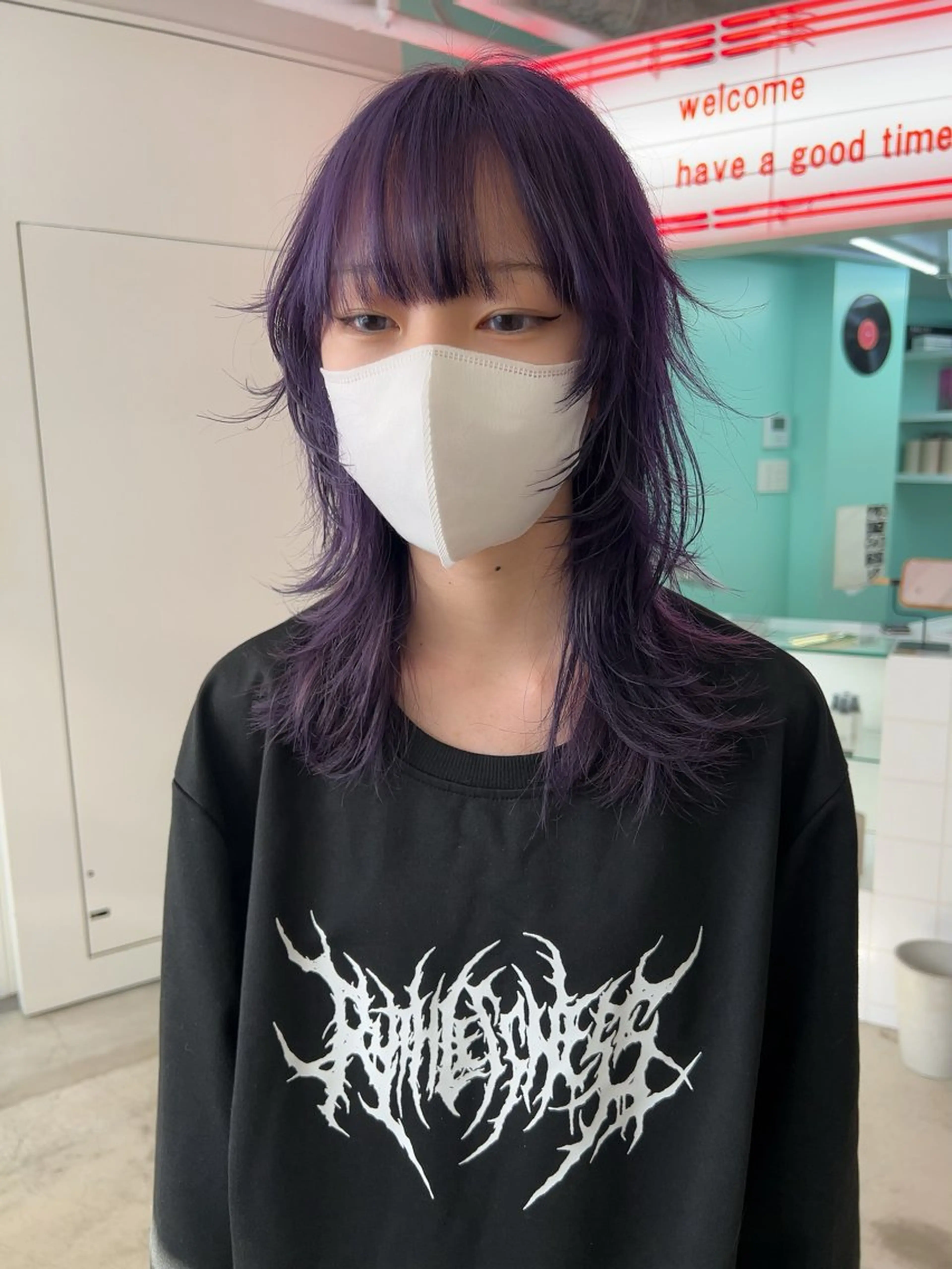 ミディアム 💥ウルフカット デザインあんな💥のヘアスタイル