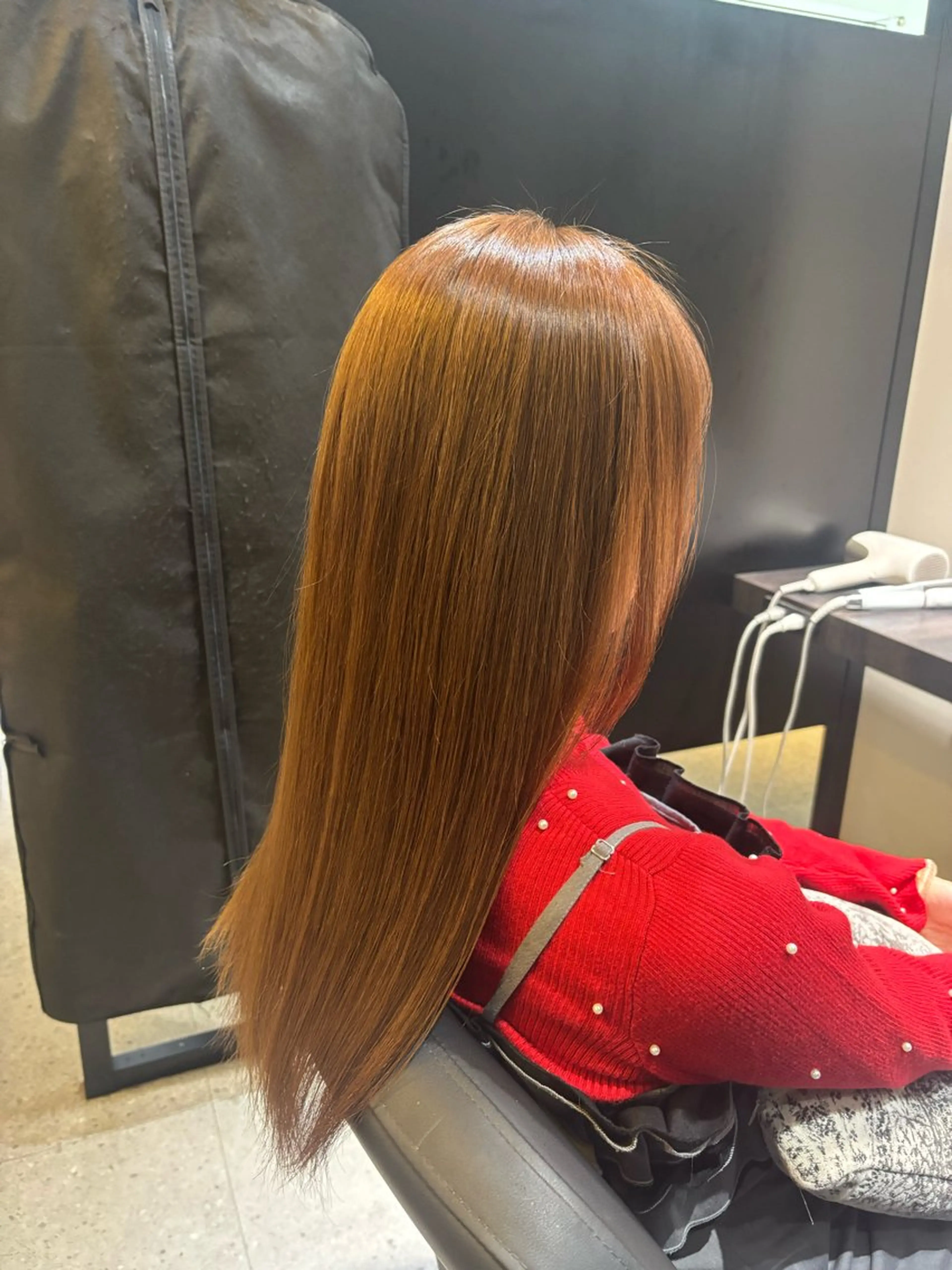 ロング カット ヘアカラー 佐々木 輝人のヘアスタイル