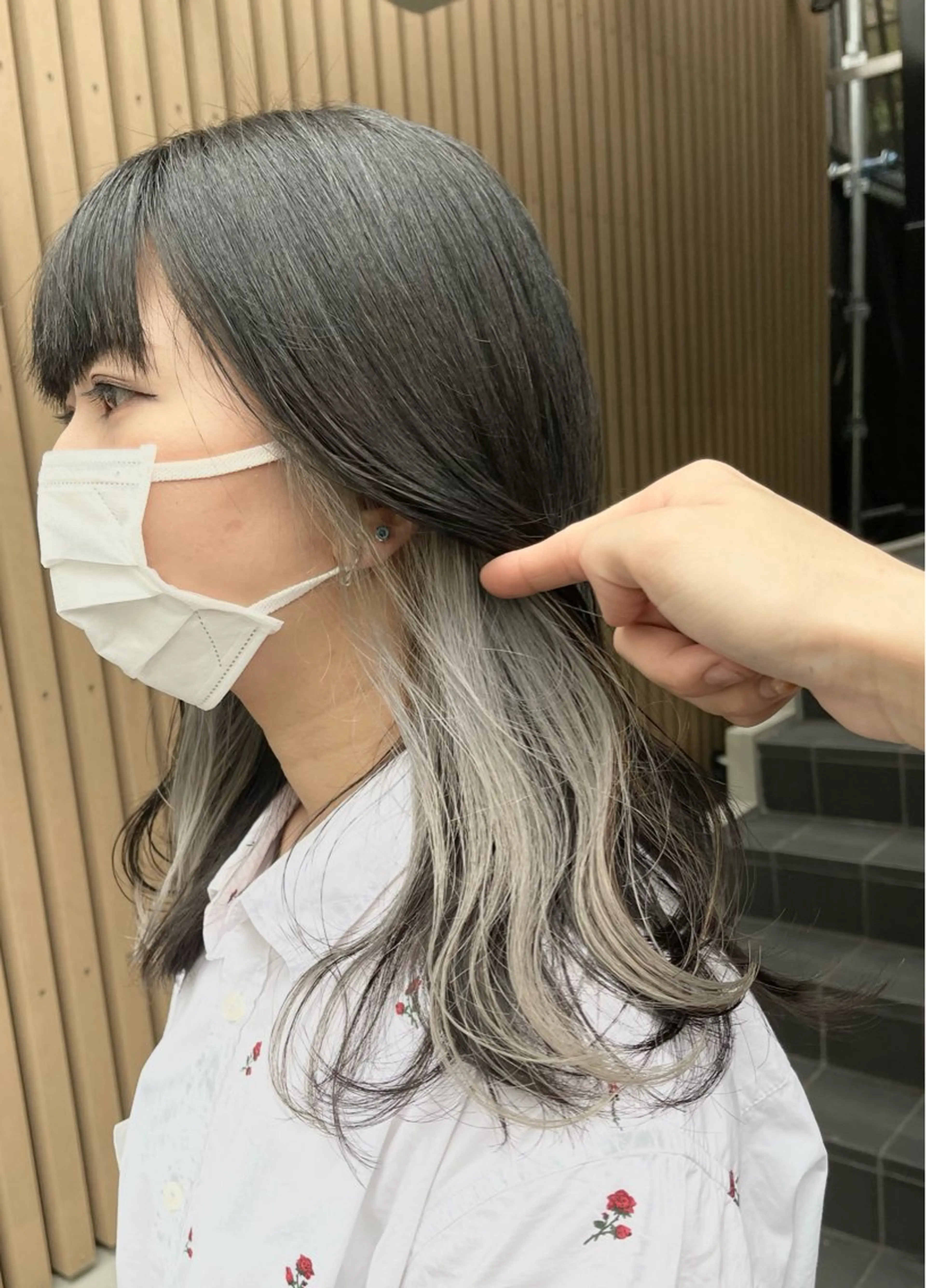 カラー 東梅田エリアカラー ヘアセットNo. 1のヘアスタイル