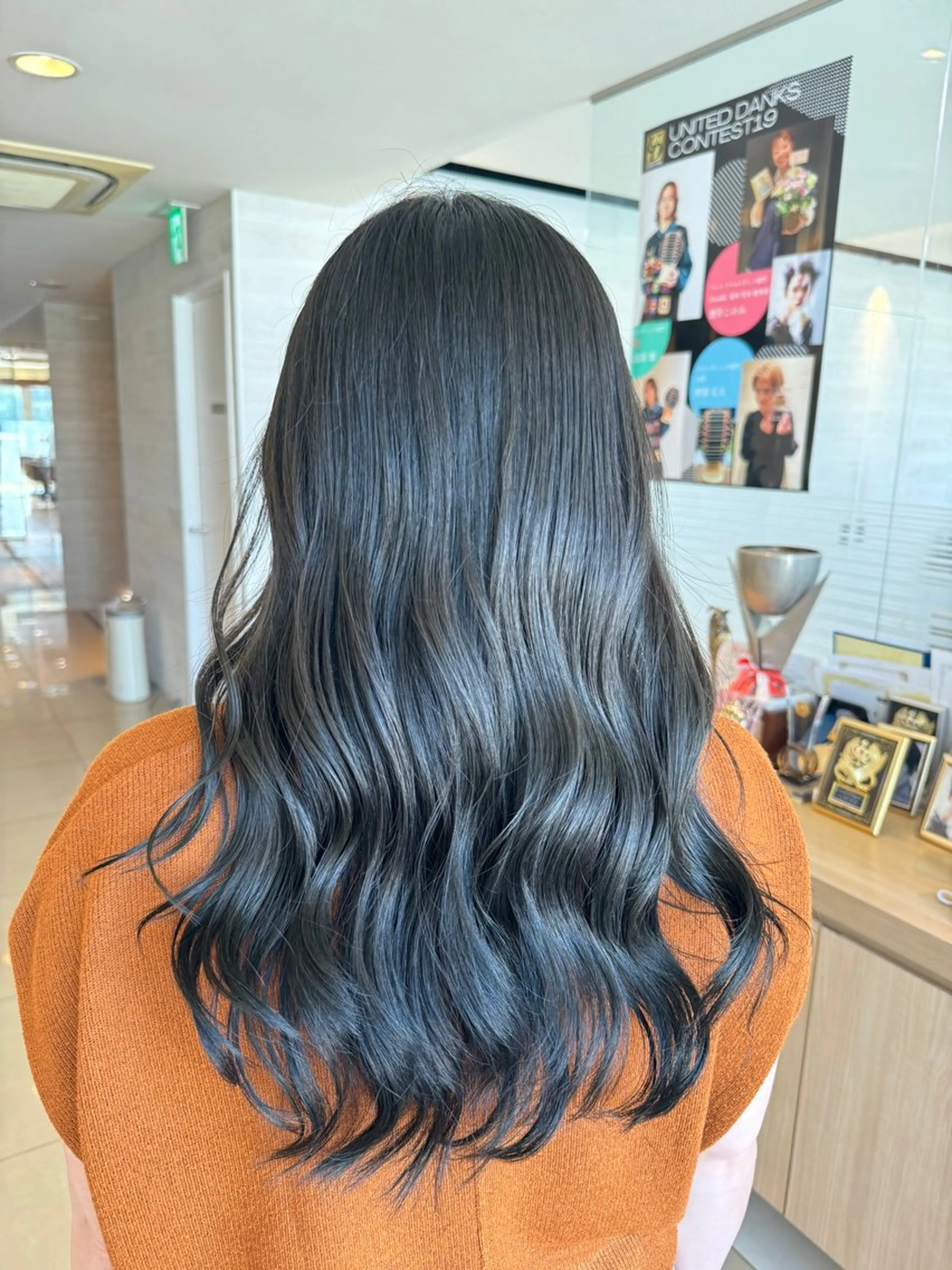 カラー ヘアカラー トリートメント SANA/ツヤカラー /カット大船のヘアスタイル