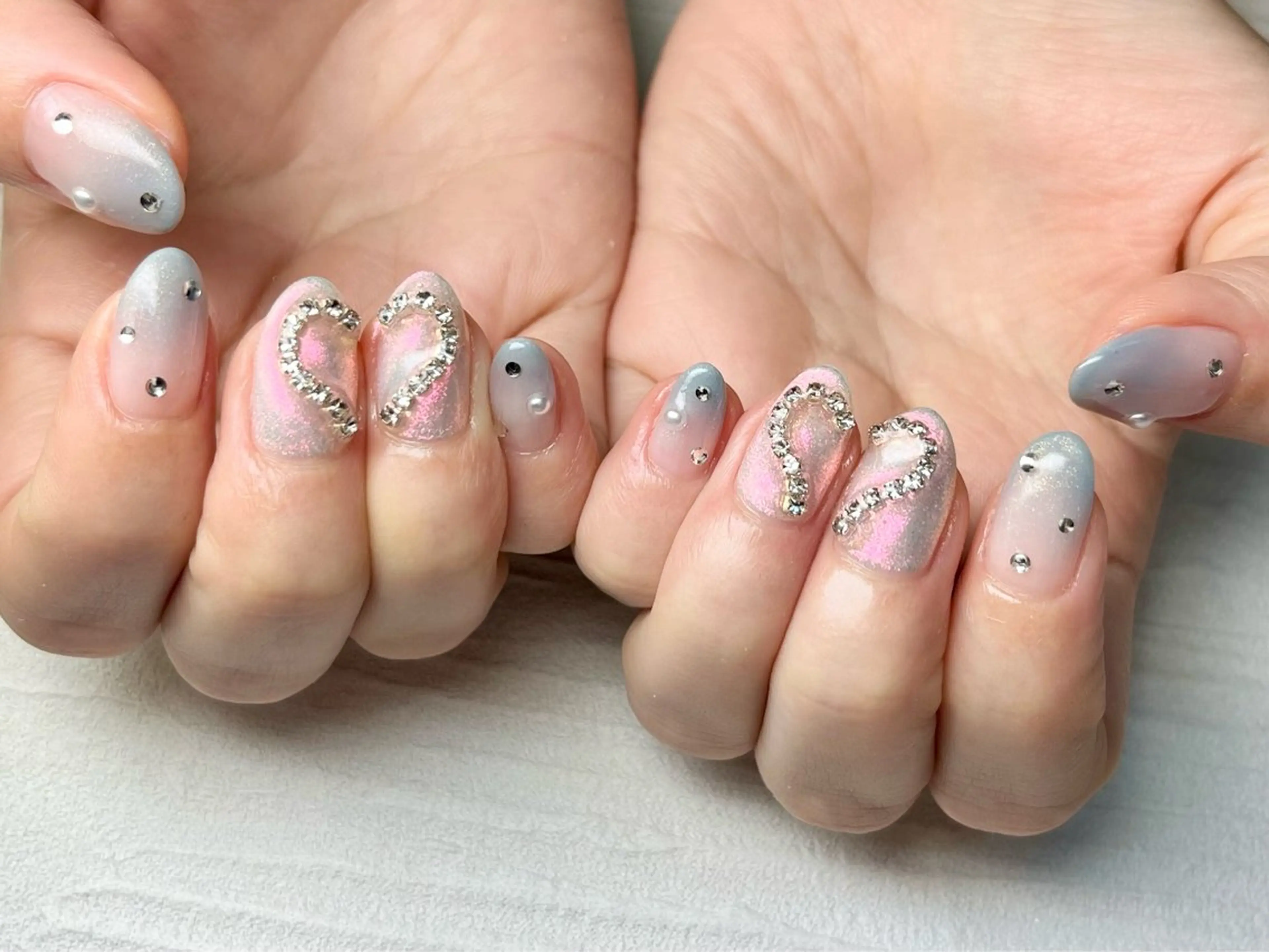 ネイル ハンドネイル Queennail 北堀江Yumiのネイルデザイン