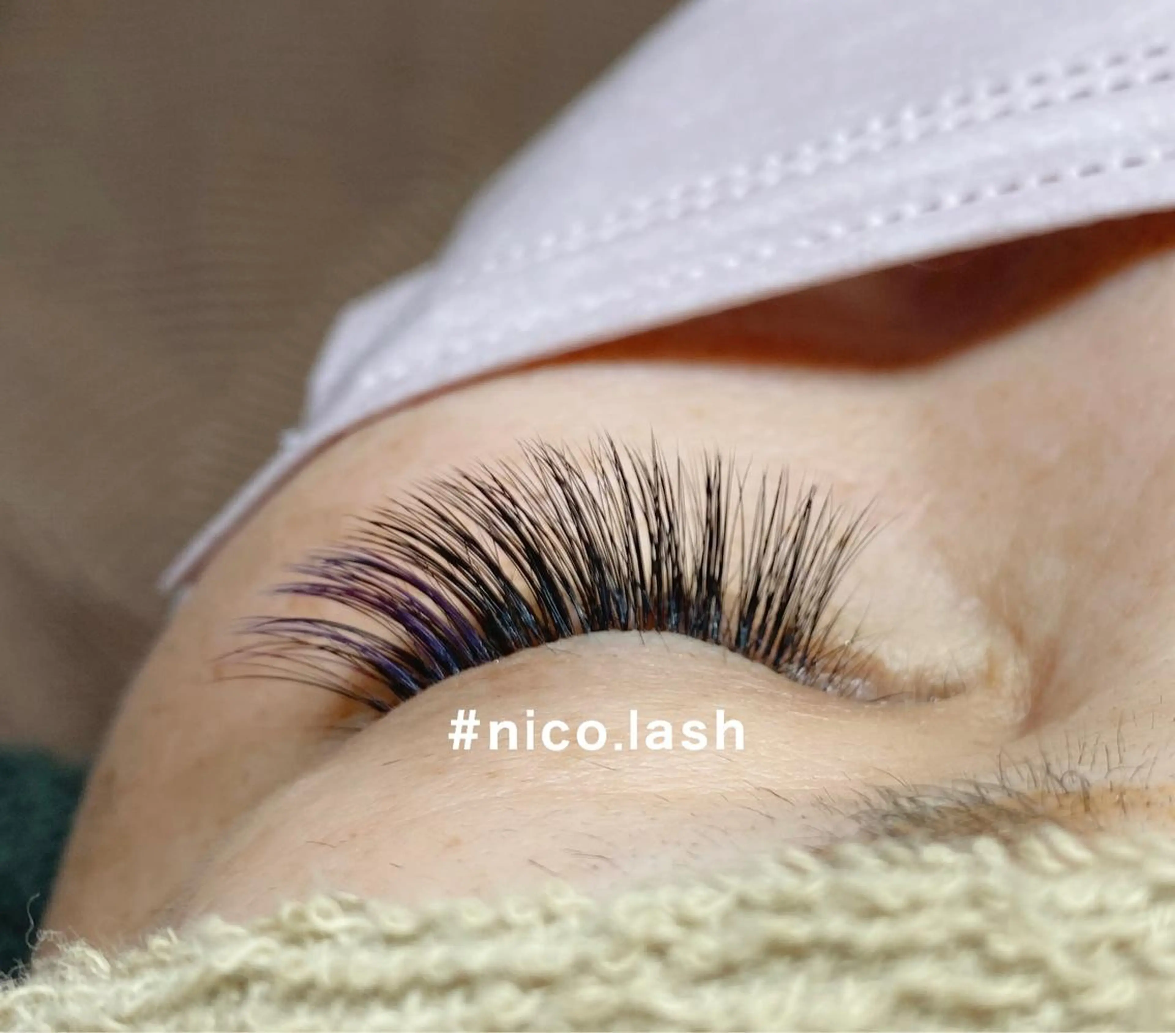 マツエク・マツパ 所沢 #nico.lashのマツエク・マツパデザイン