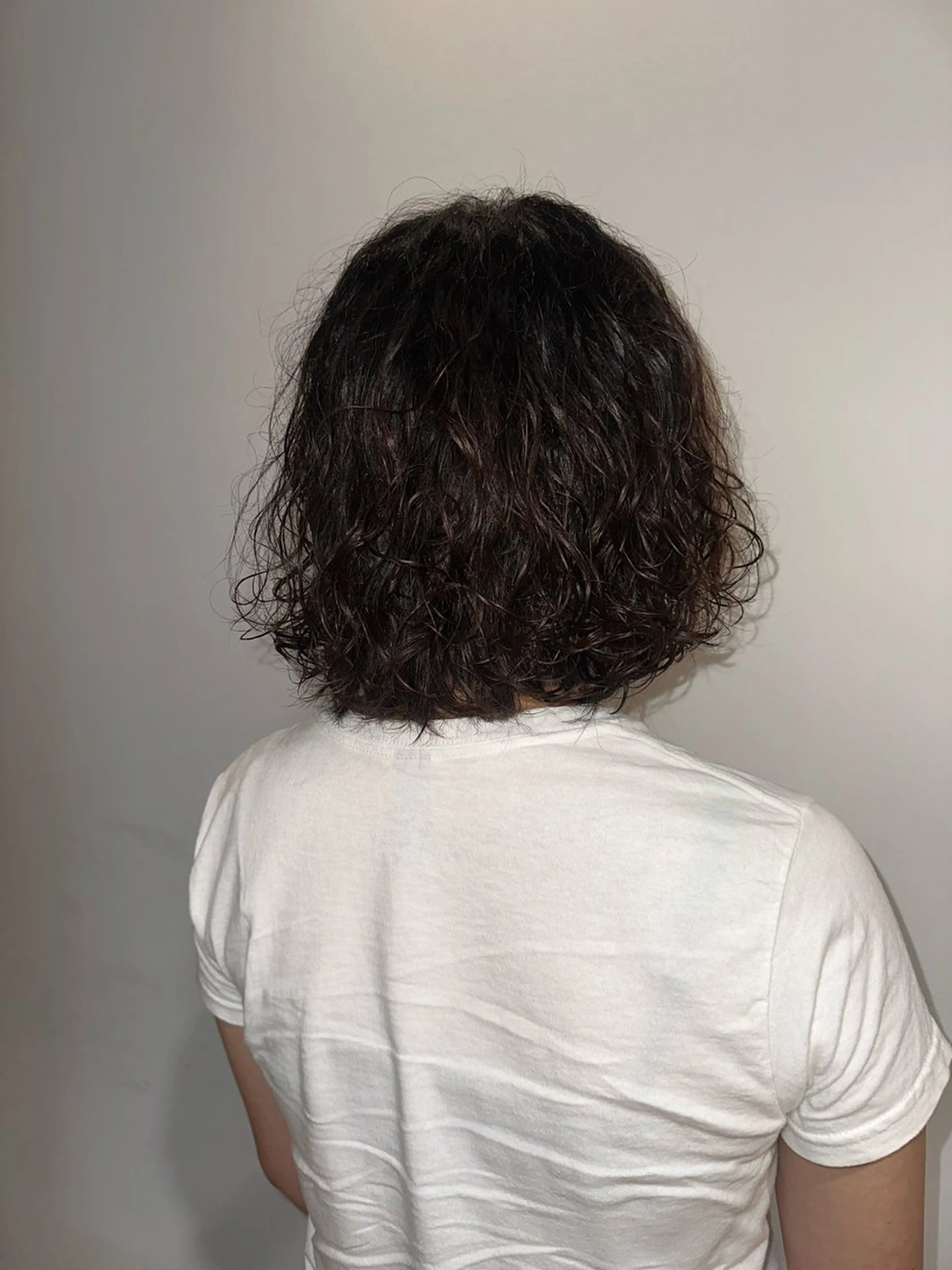 ミディアム パーマ パーマ 塩澤 榛奈のヘアスタイル