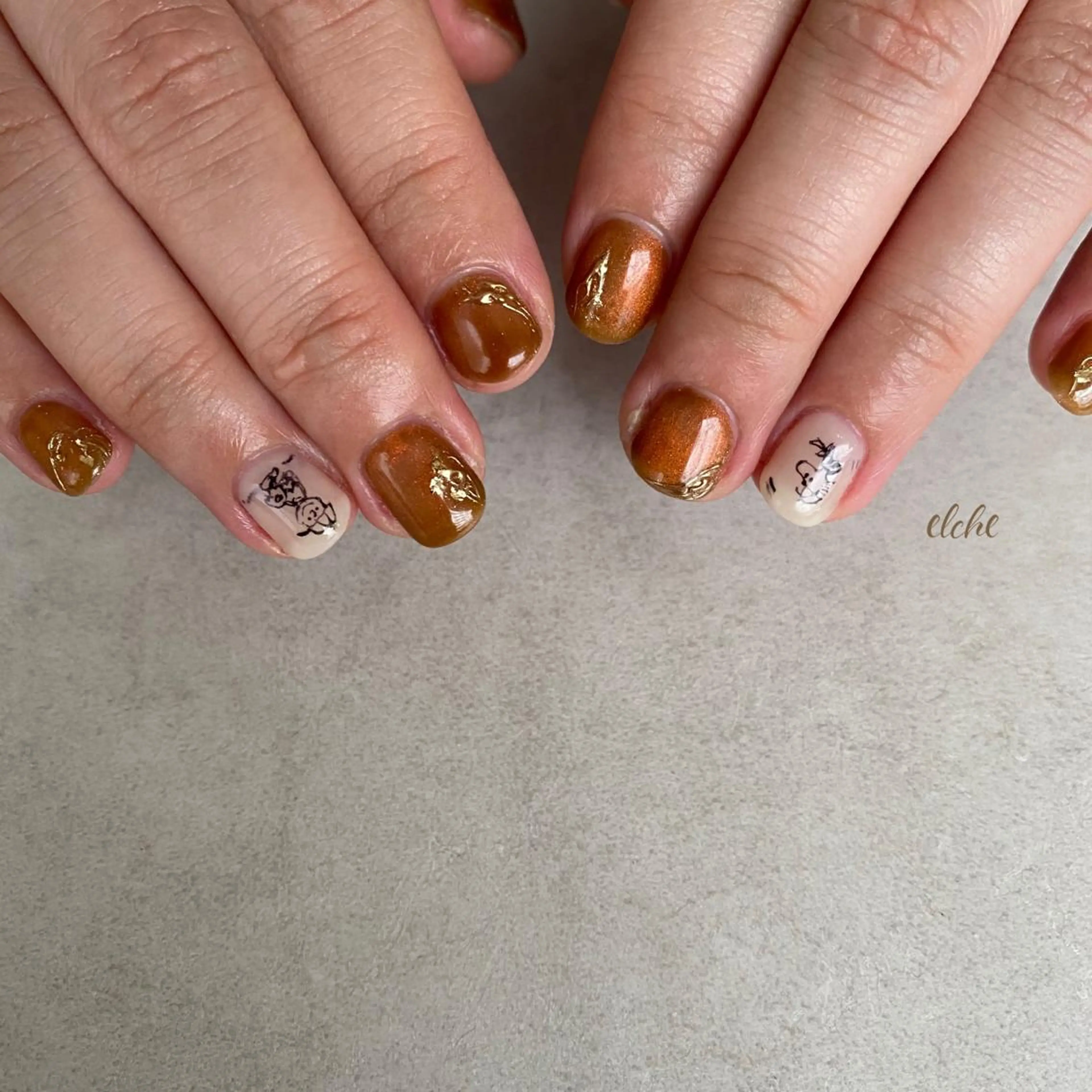 ネイル アートネイル Rio 𓍼のネイルデザイン