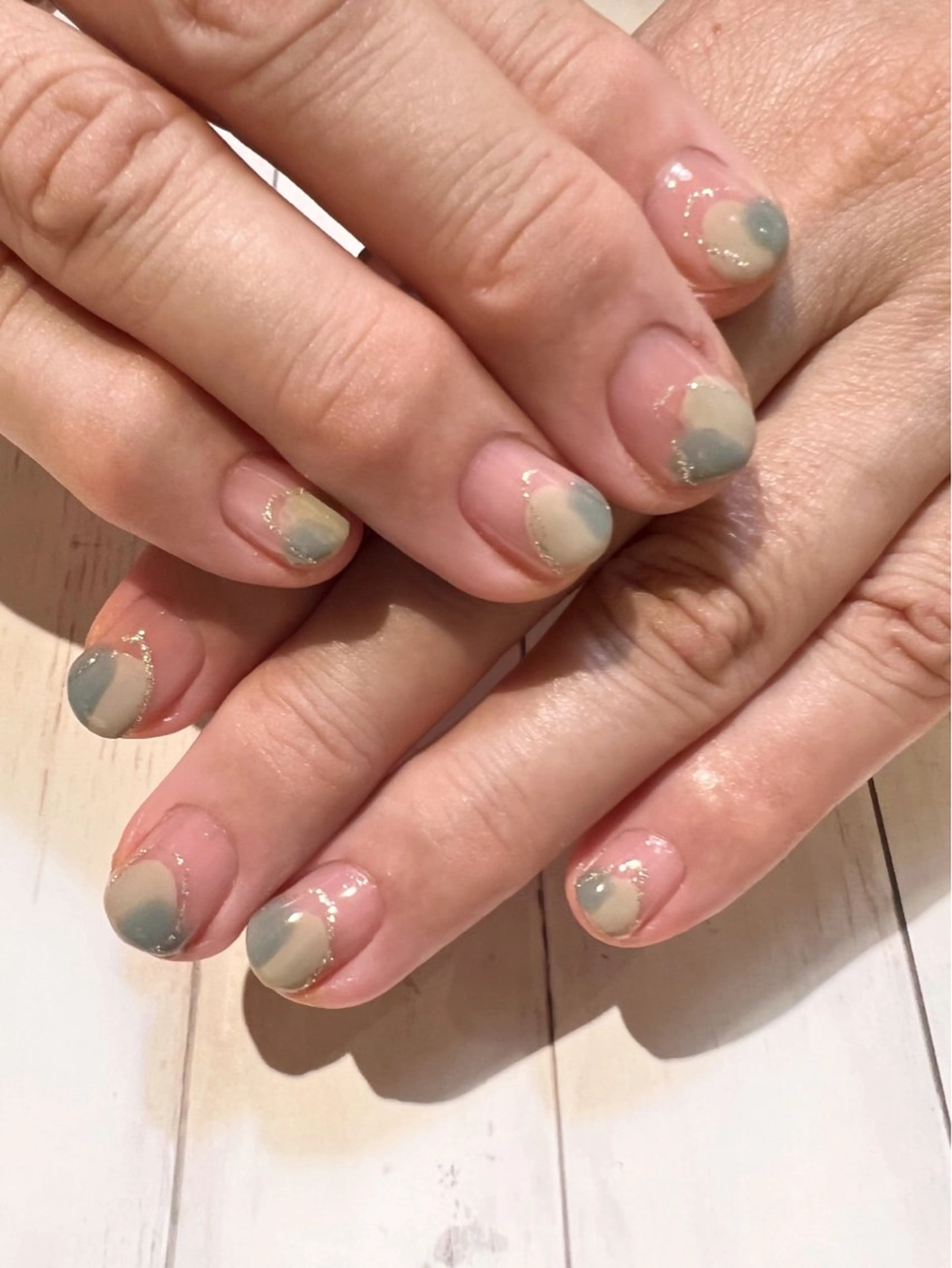 ネイル ハンドネイル & nudge nail所属・&nudgenail 本多のネイルデザイン