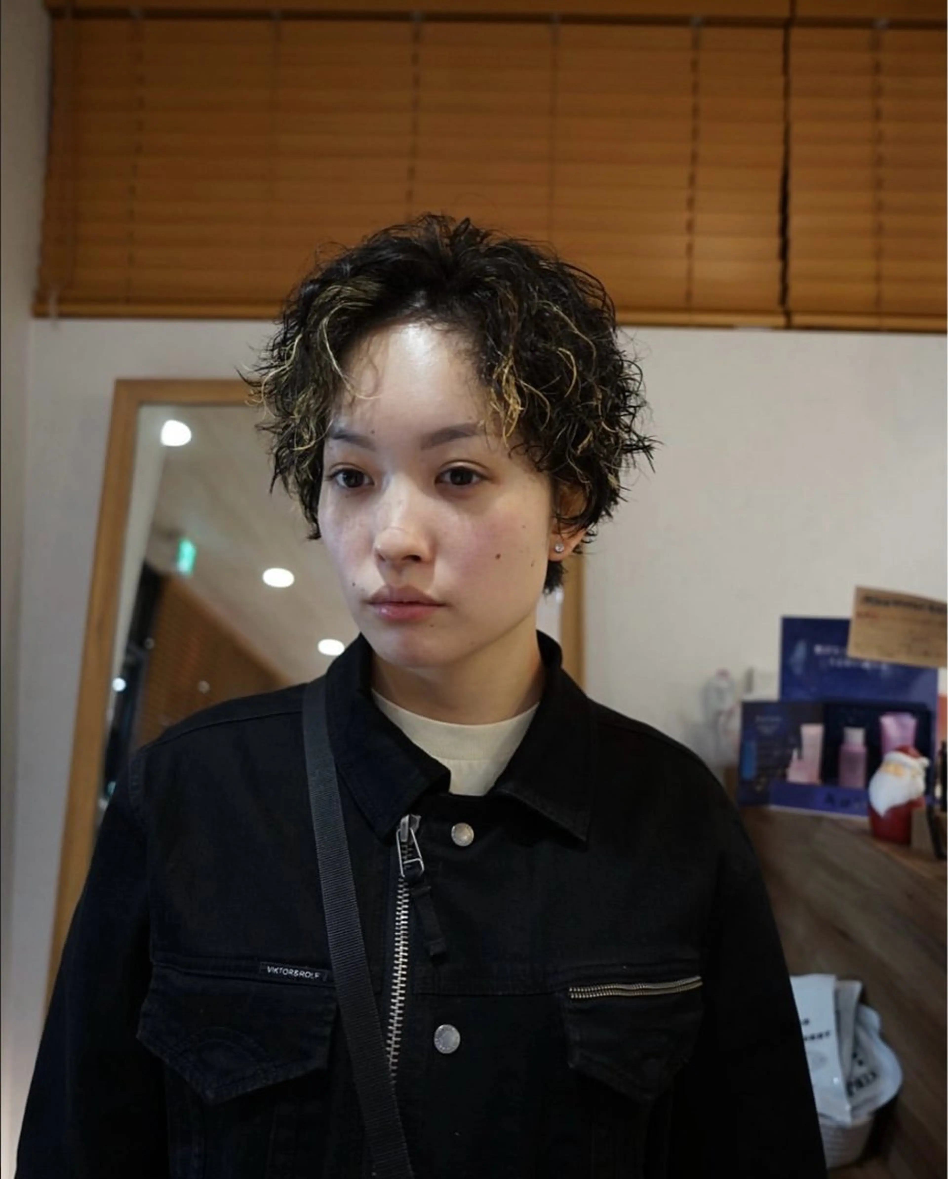 ショート パーマ 産休中です 艶カラー♡オカのヘアスタイル