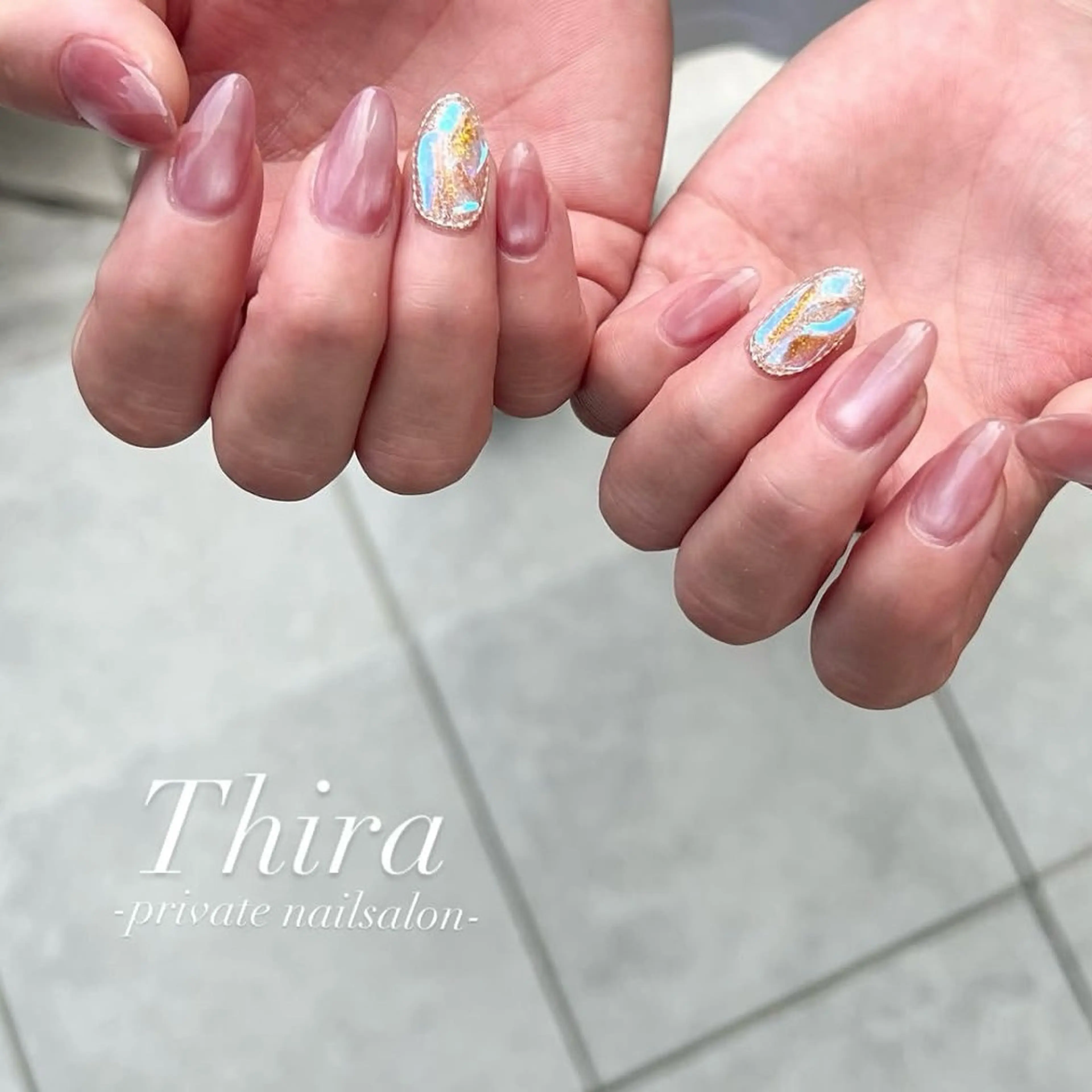 ネイル マグネットネイル ハンドネイル Nail saeのネイルデザイン