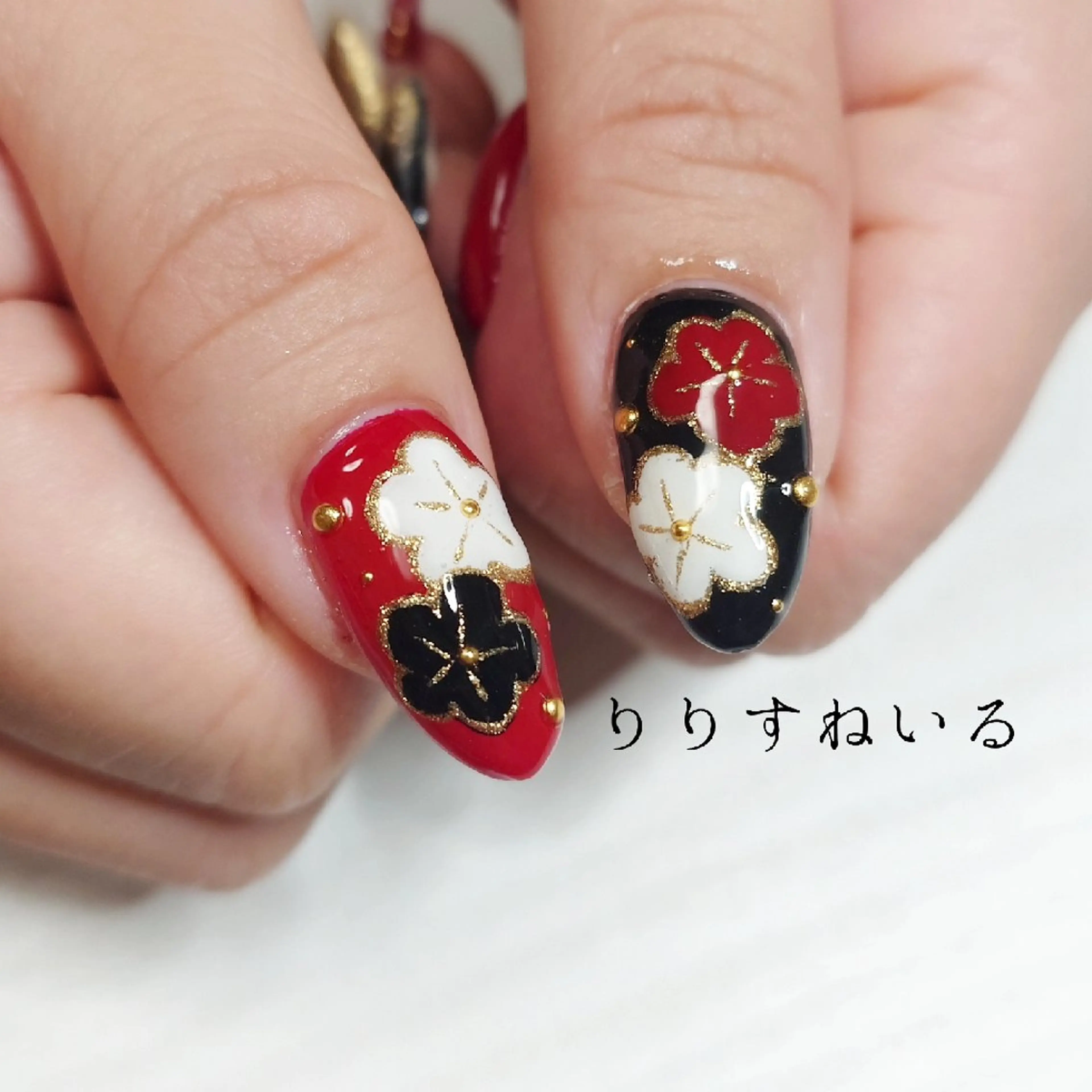 ネイル 成人式 冬ネイル ハンドネイル Lilith Nailのネイルデザイン
