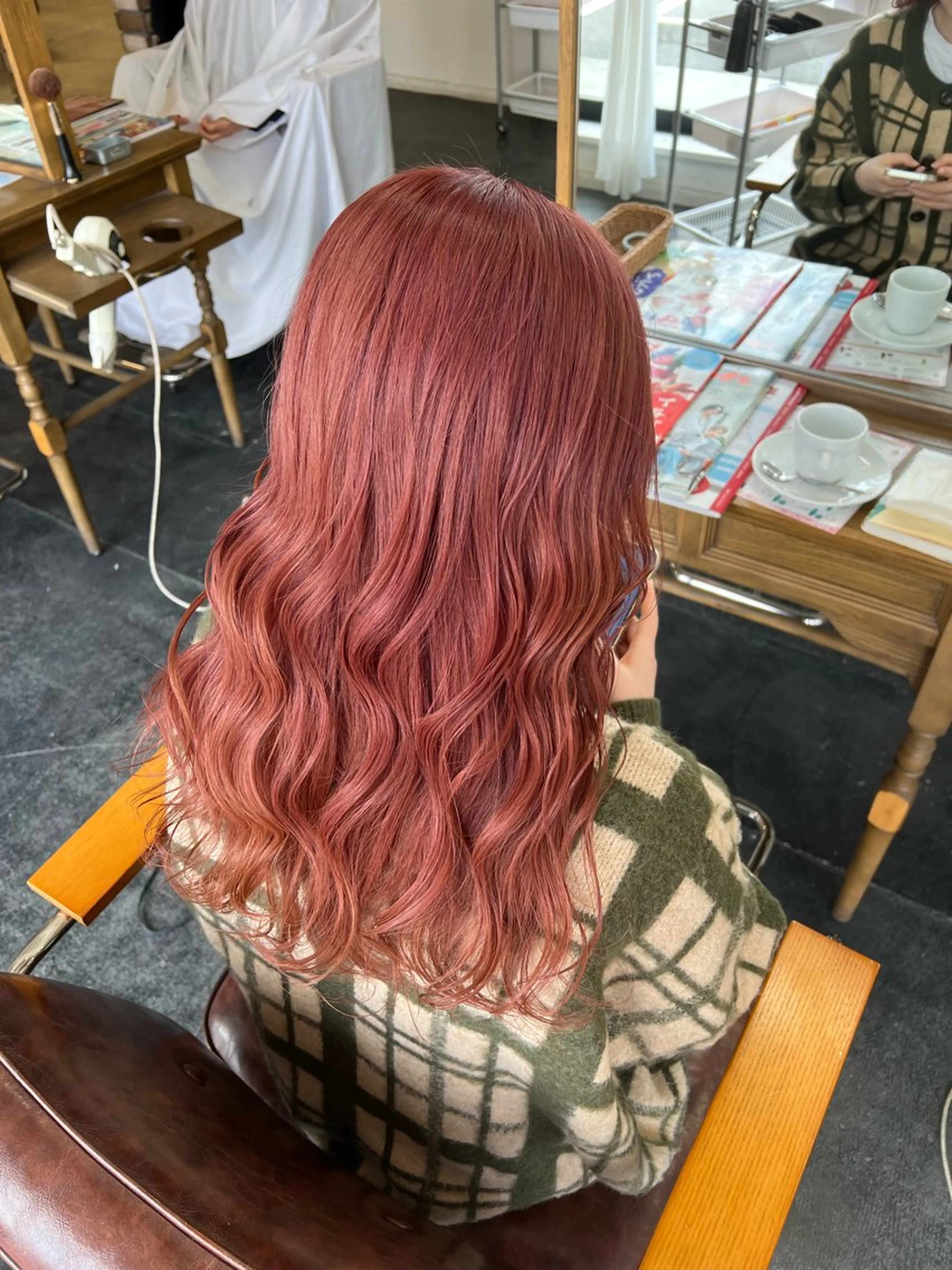 カラー ベージュカラー ピンクカラー ピンクベージュ ヘアカラー トリートメント 【SET-UP中庄】 浅沼結斗のヘアスタイル