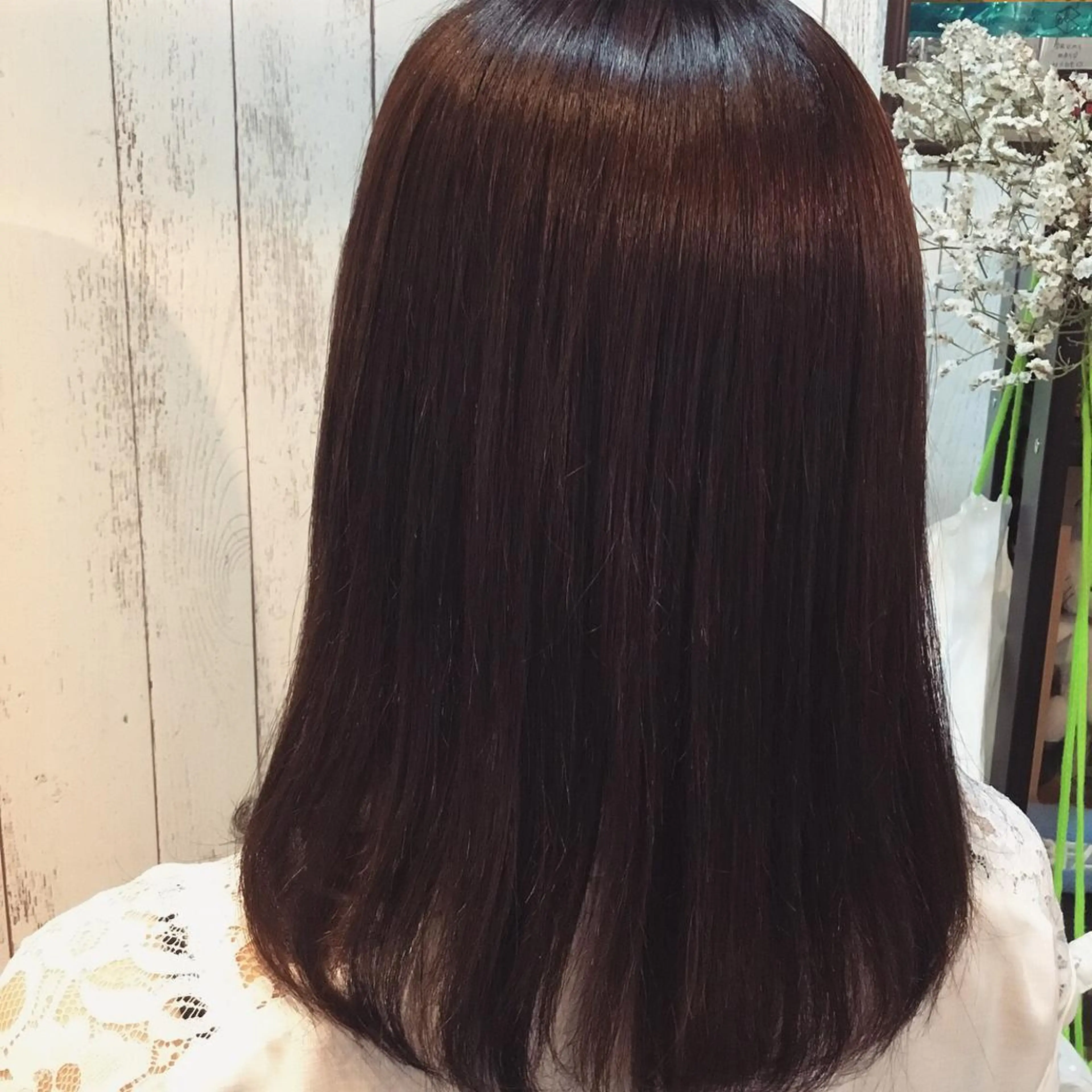 ミディアム カラー 金崎 新吾のヘアスタイル