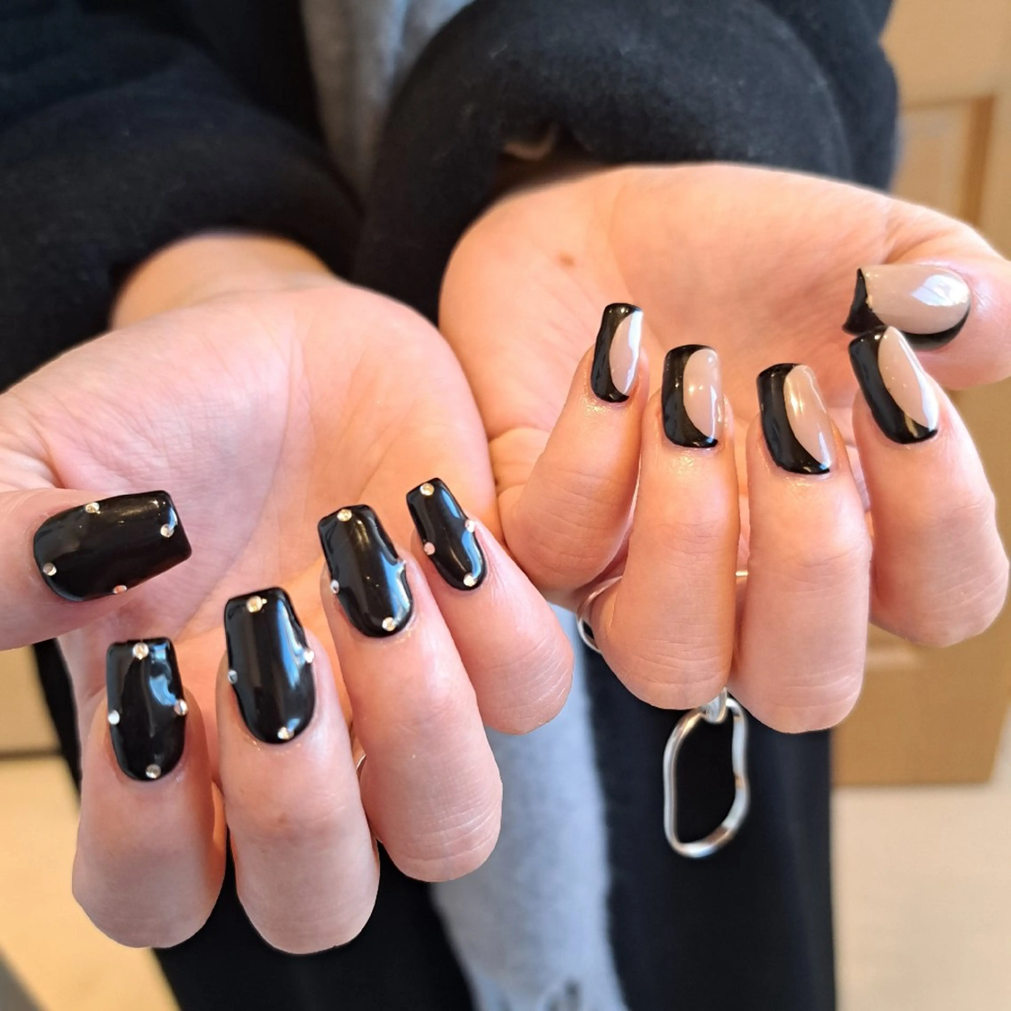 ネイル アートネイル ジェルネイル 持ち込み ハンドネイル Nail mood デザイン持ち込みokのネイルデザイン