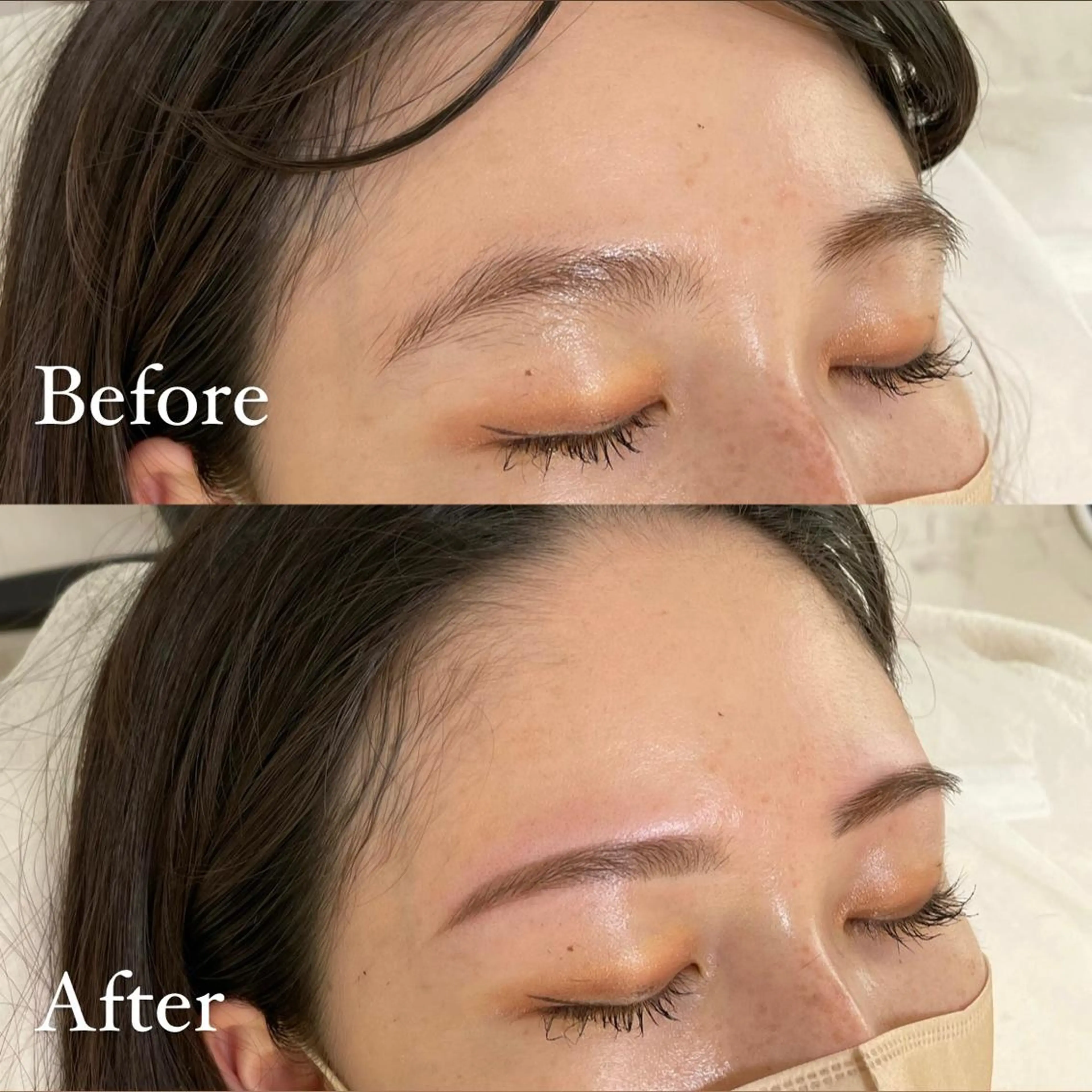 アイブロウ ハリウッドブロウリフト 眉毛ワックス脱毛 Three スリーの眉毛・アイブロウイメージ