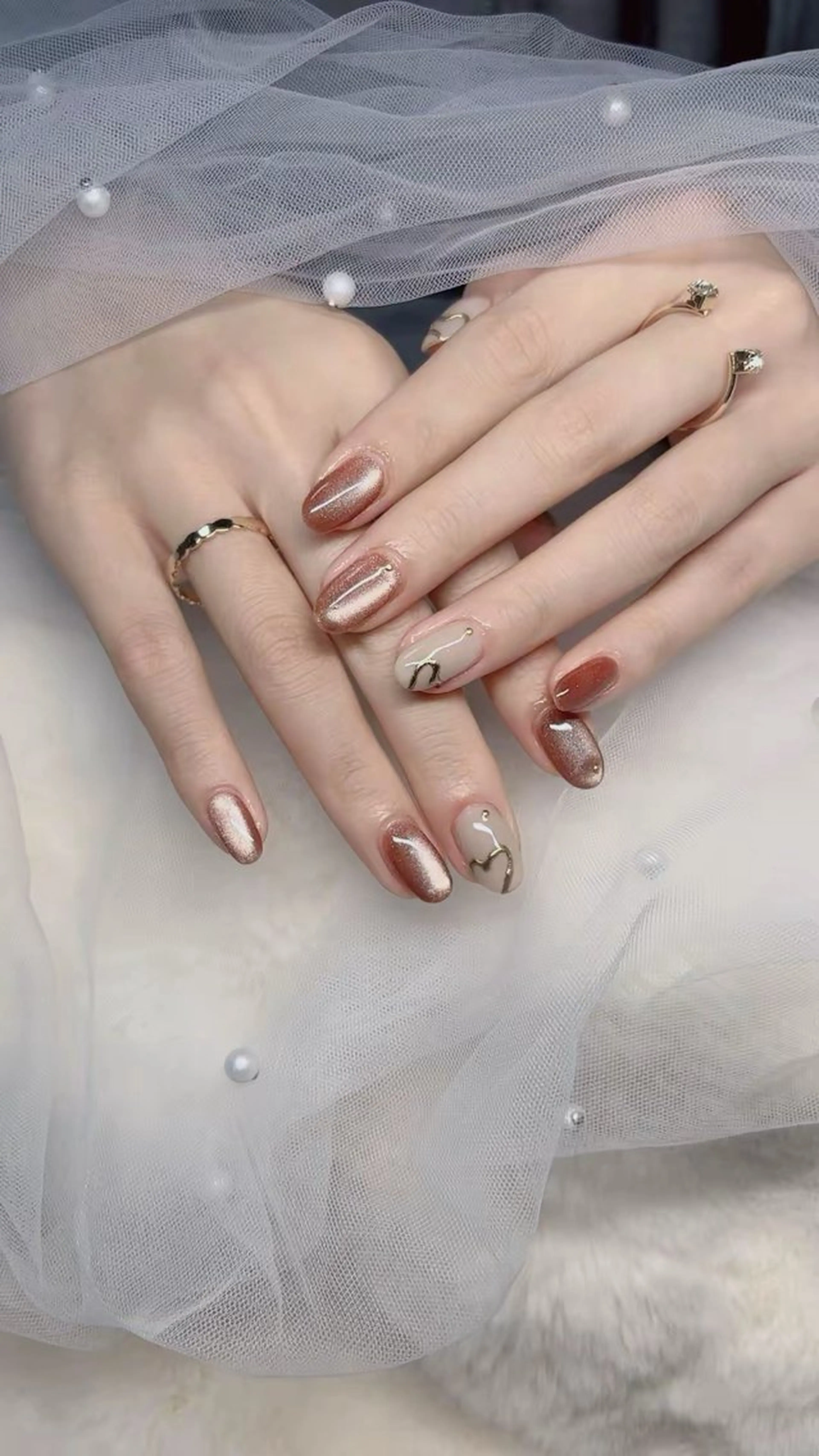 ネイル ハンドネイル ハンドケア RuBy Nail93のネイルデザイン