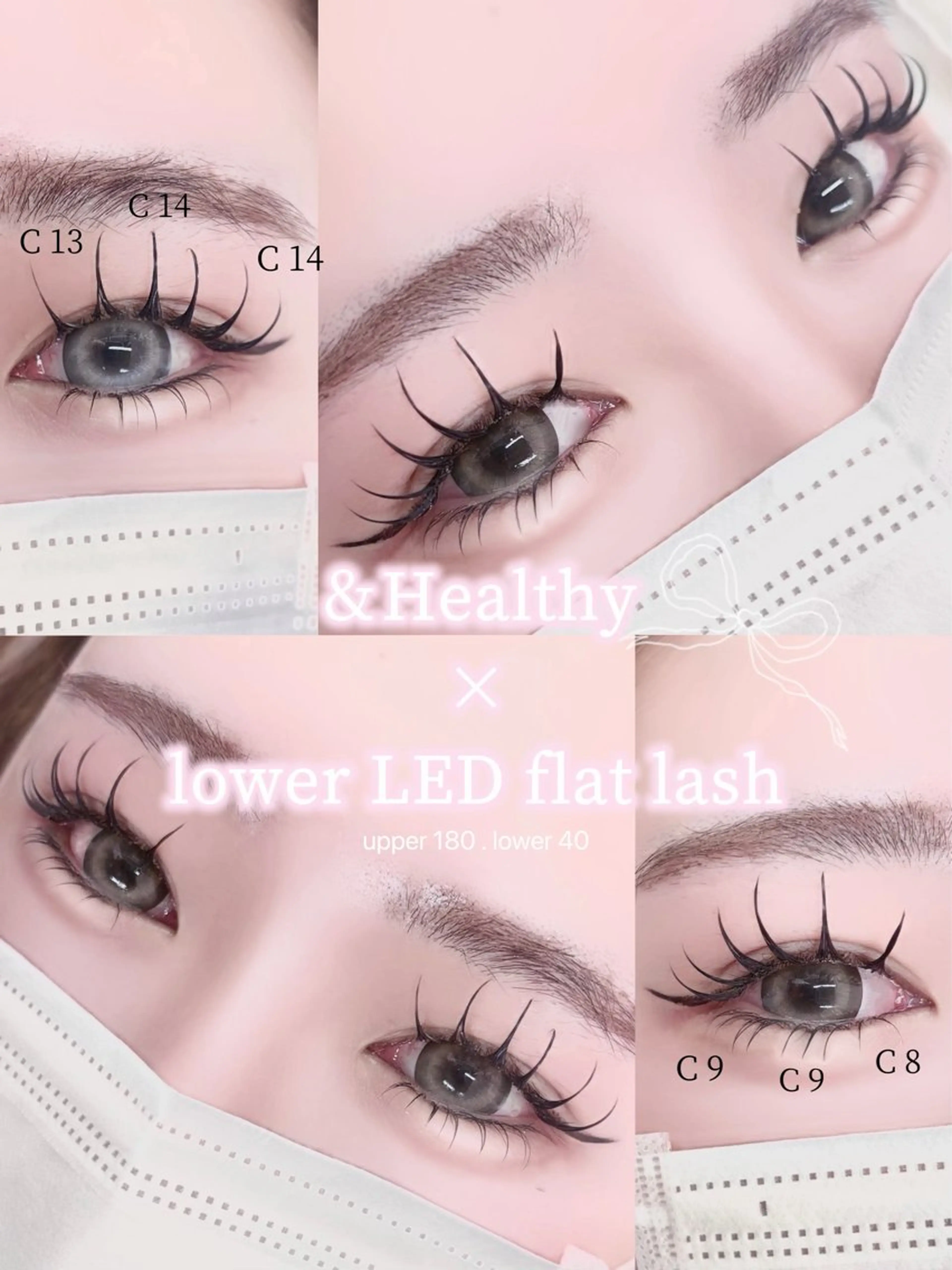 マツエク・マツパ 束感まつ毛 フラットラッシュ 韓国風マツエク パリジェンヌラッシュリフト まつげパーマ マツエク AIRI🌸【梅田】 マツエク/パリエクのマツエク・マツパデザイン