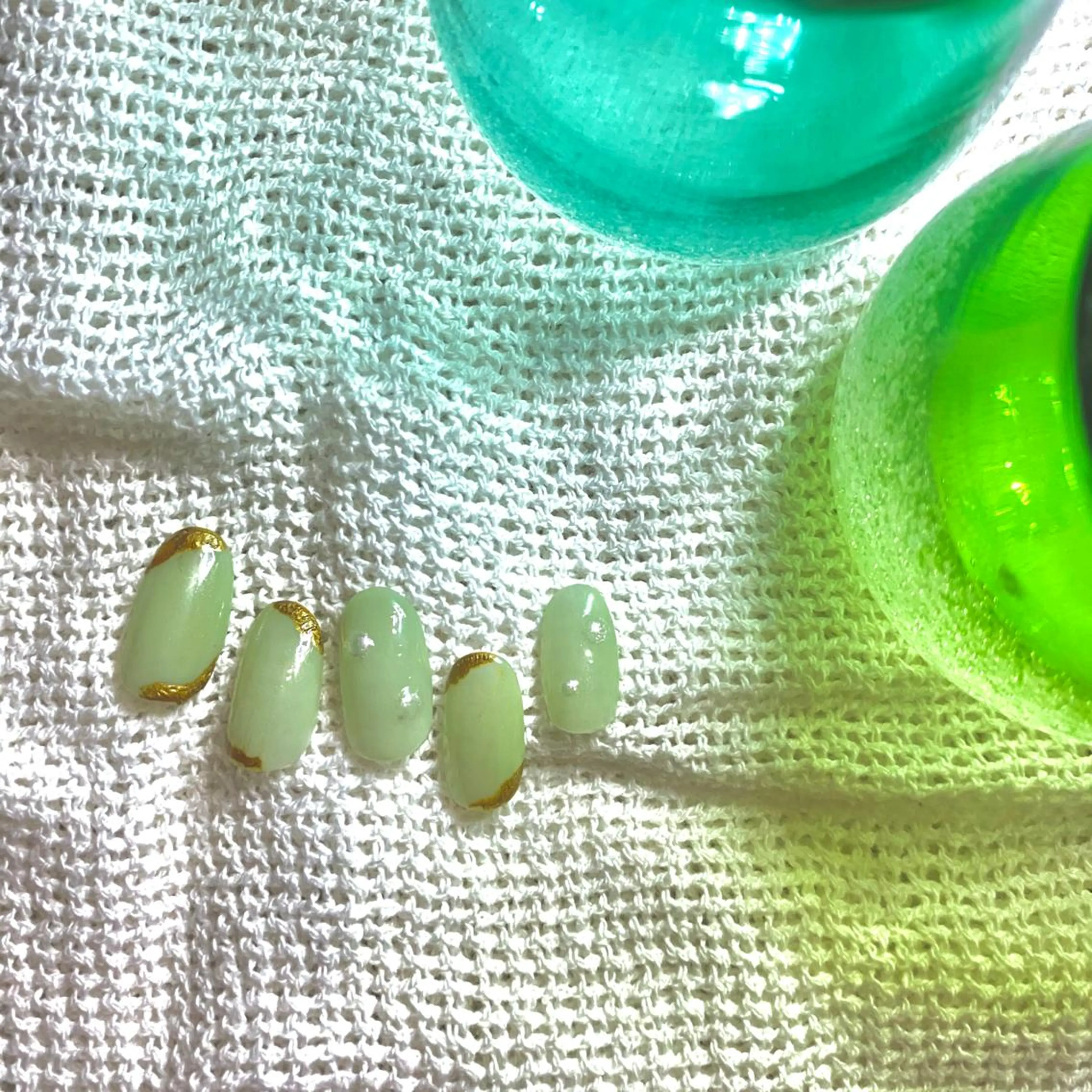 ネイル ニュアンスネイル 🥀たなか れね🍋のマツエク・マツパデザイン