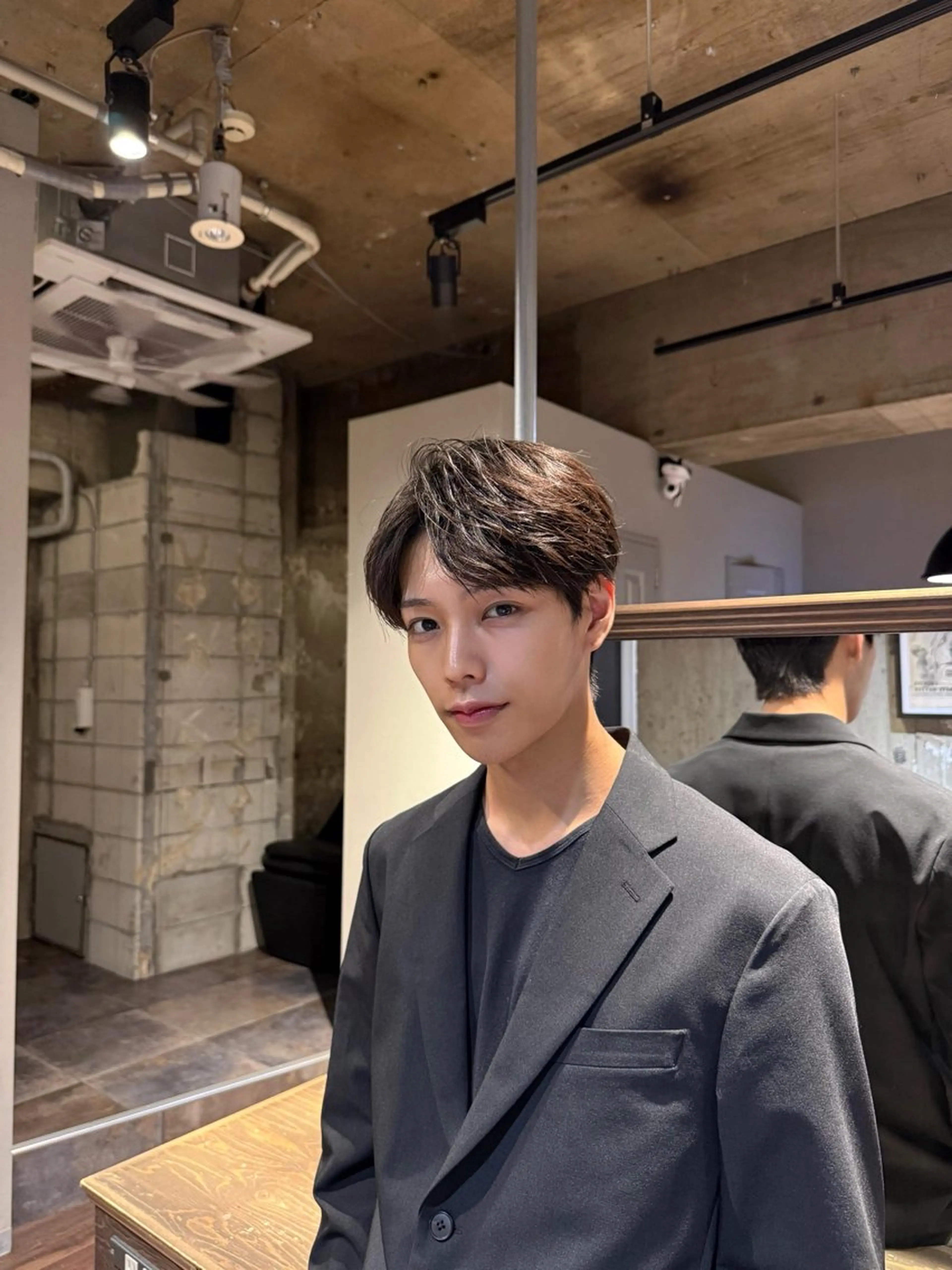 パーマ メンズ ダウンパーマ メンズパーマ ニュアンスパーマ メンズ/佐藤 恒輝のヘアスタイル