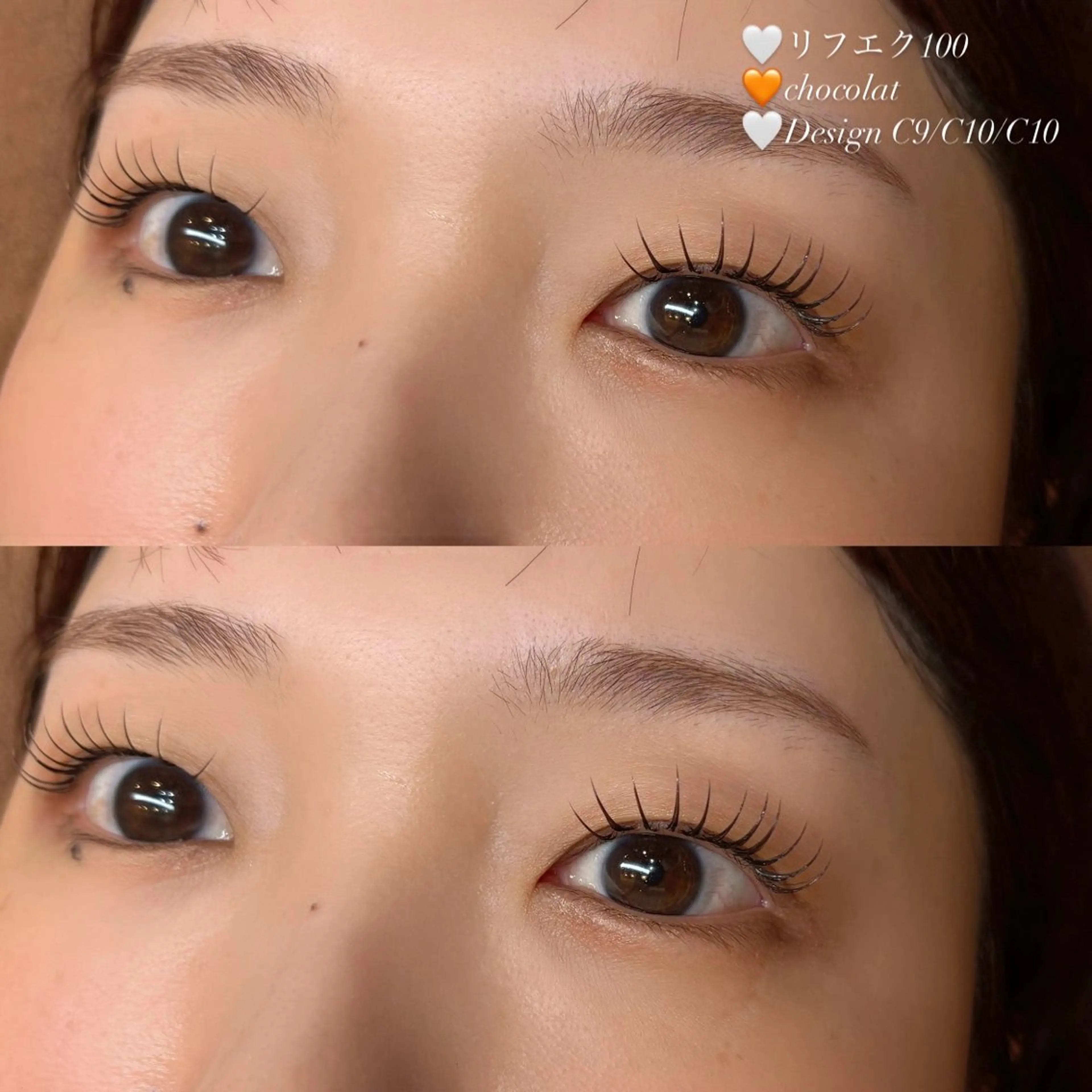 マツエク・マツパ EYELA甲府昭和 hiraiのマツエク・マツパデザイン