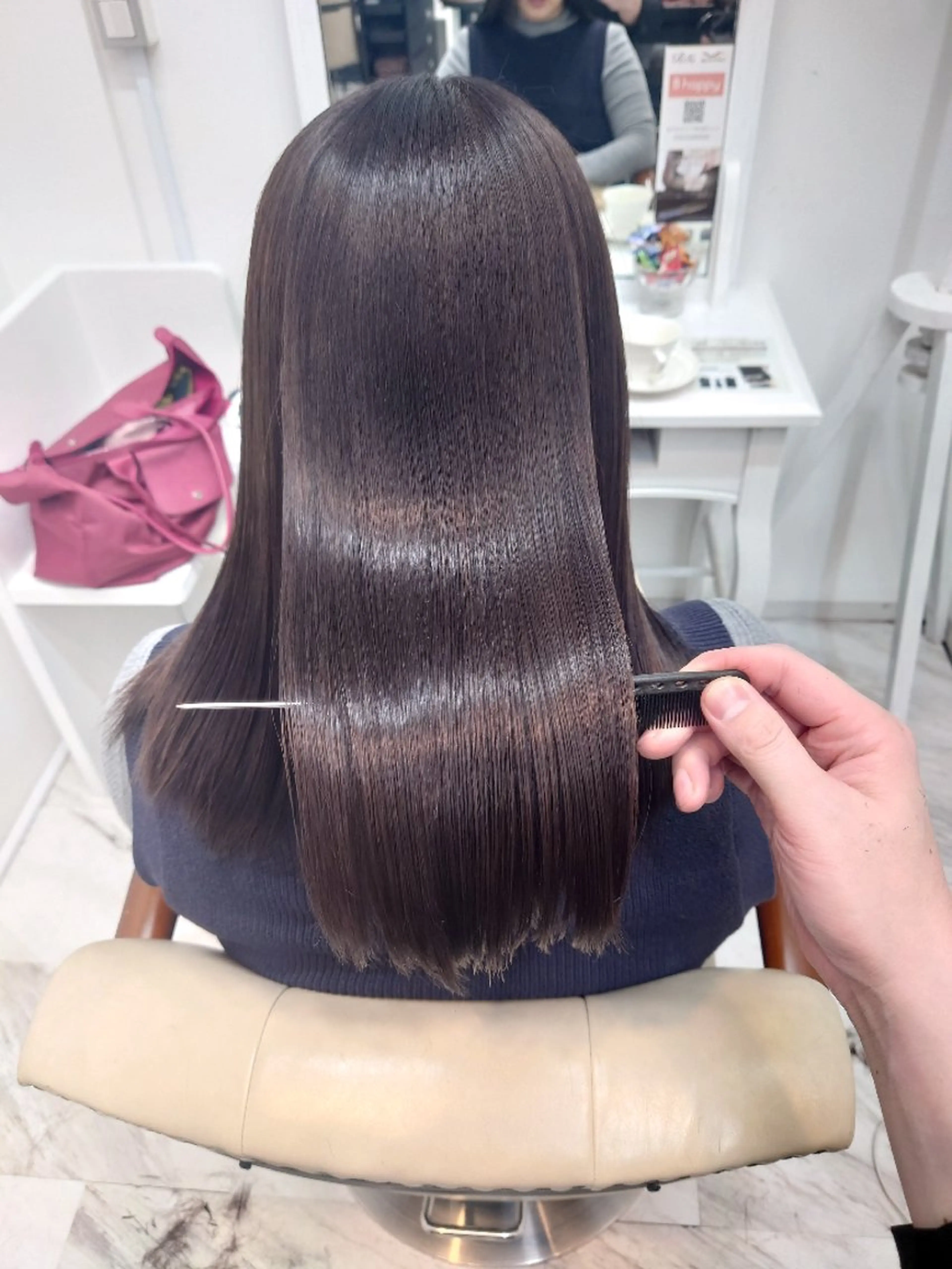 ✴️SPECIAL✴️『美髪改善プログラム3.髪質改善イルミナカラー』　白髪染め可の写真