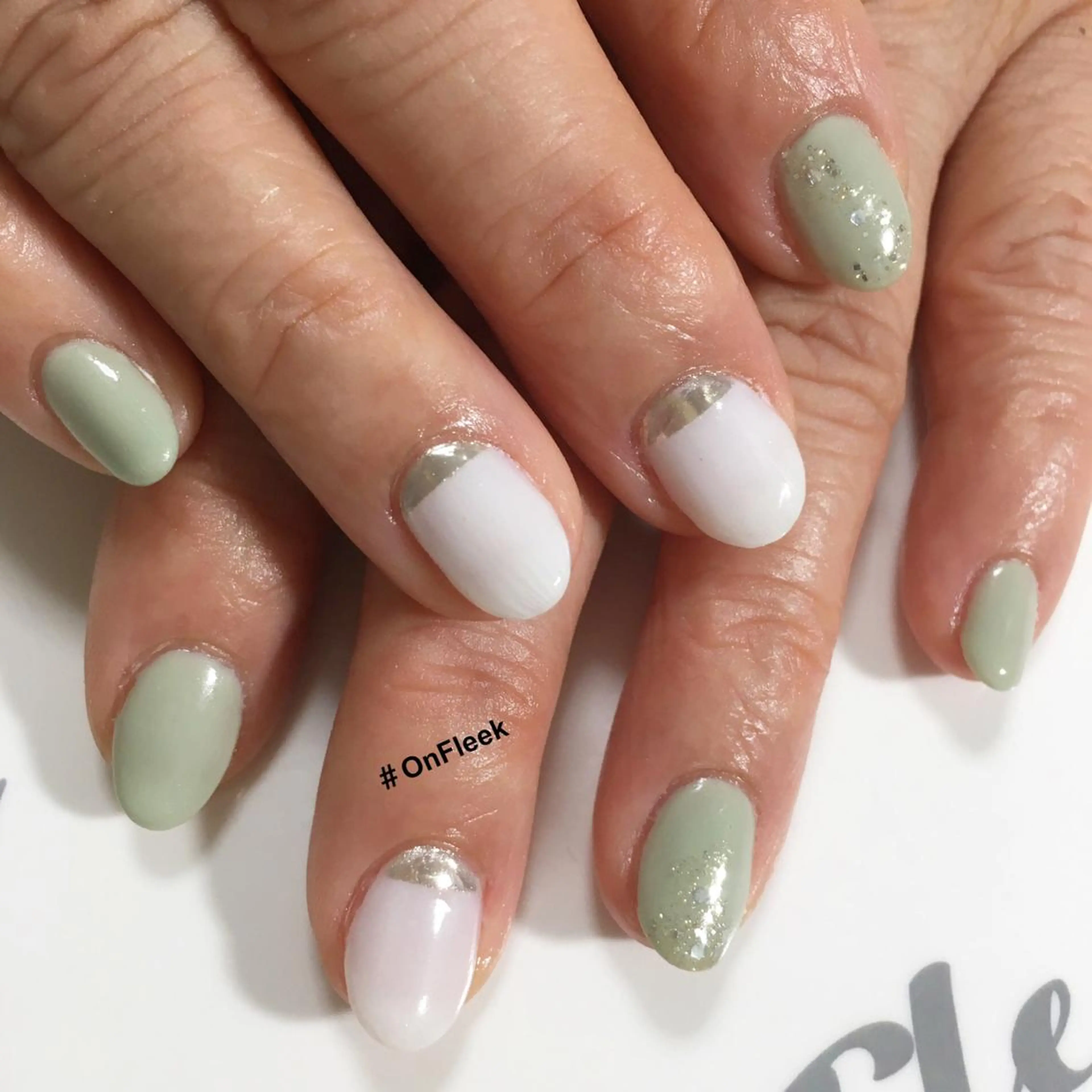 ネイル ハンドネイル NailSalon ＃OnFleekのネイルデザイン