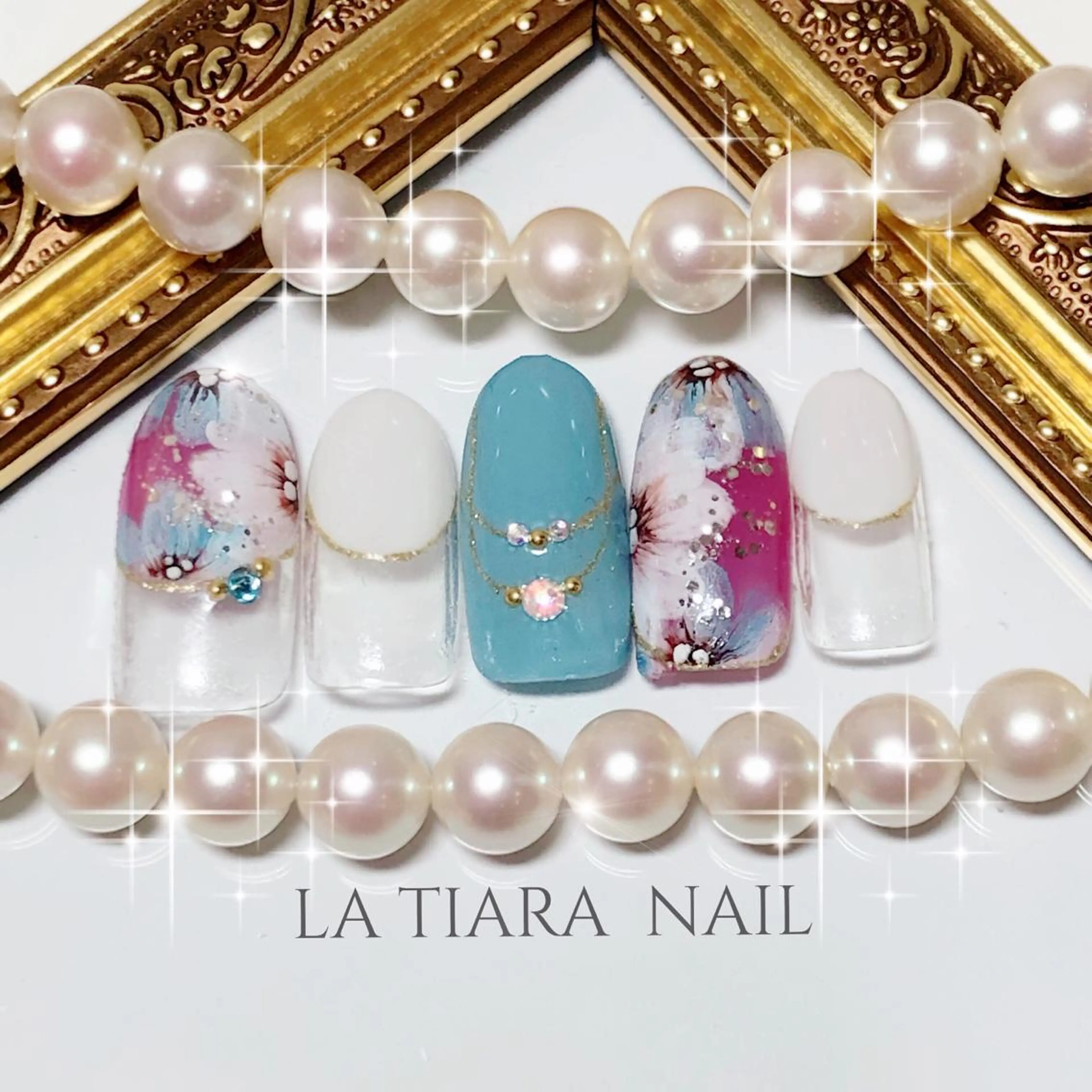 ネイル Blue bird  nailのネイルデザイン