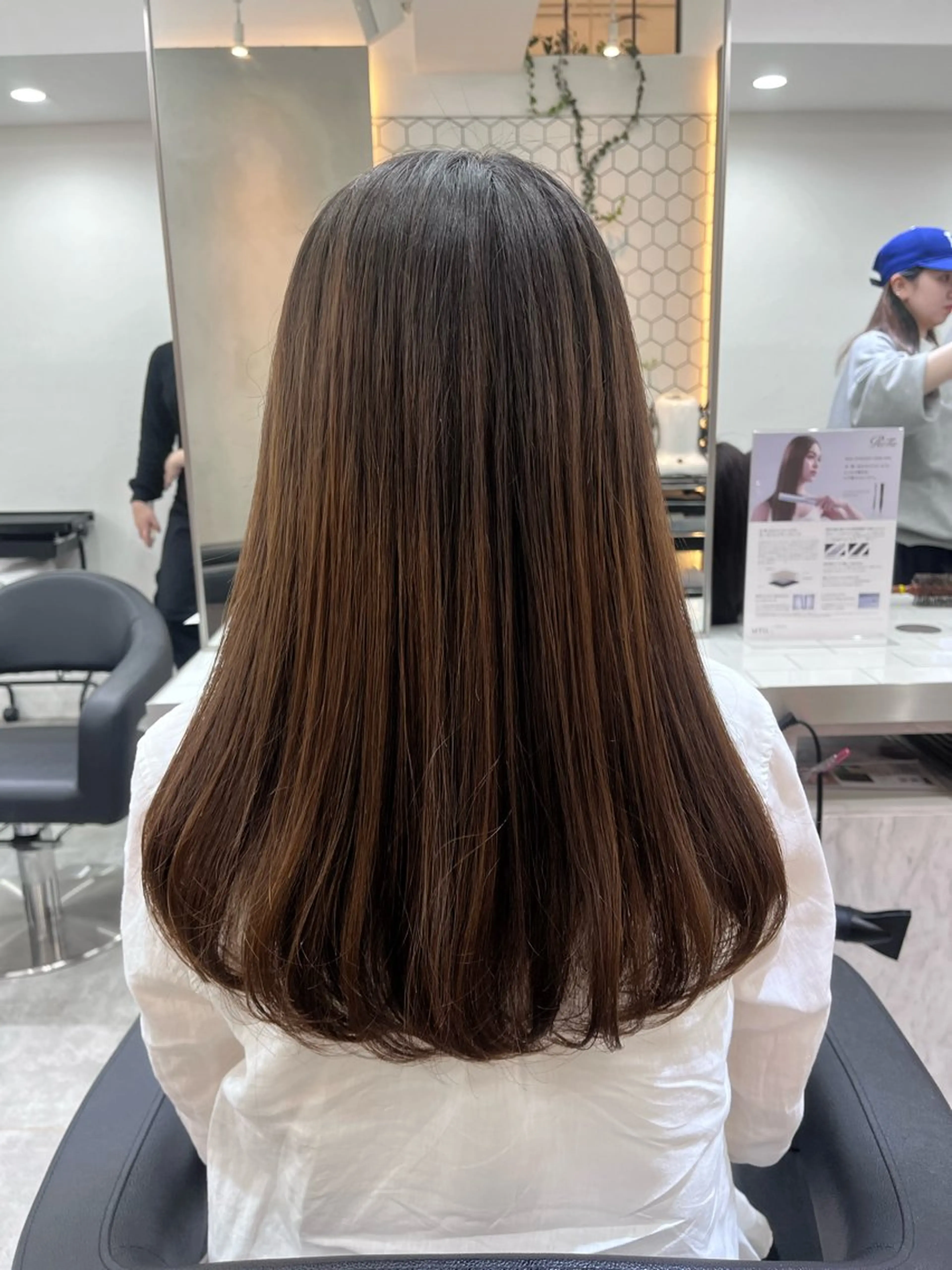 ロング パーマ カット パーマ トリートメント Ｖｉｏｔ  銀座 樋口 桃佳のヘアスタイル