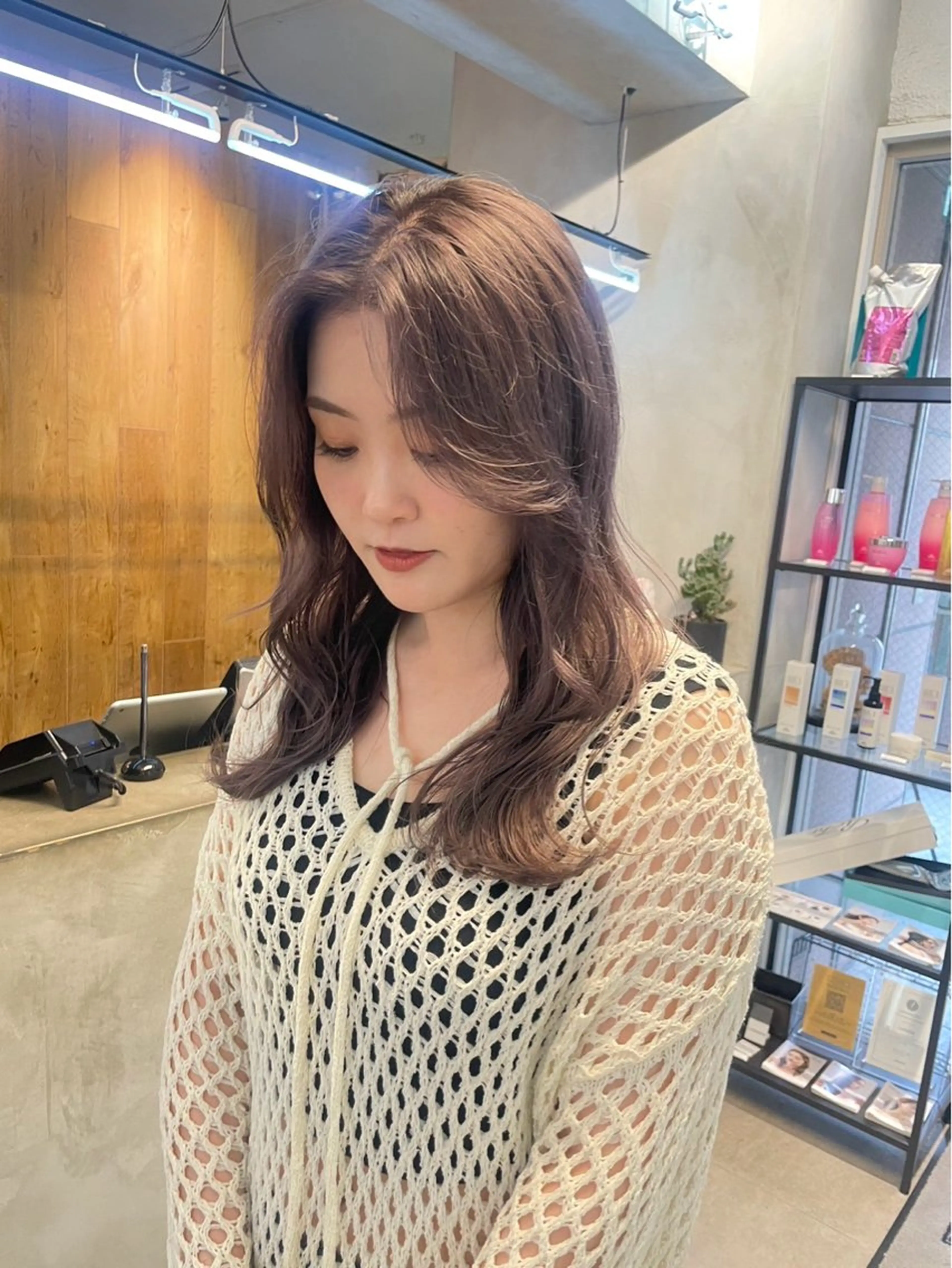 ロング カラー カット ヘアカラー トリートメント Lomalia 🤍🫧/makoのマツエク・マツパデザイン