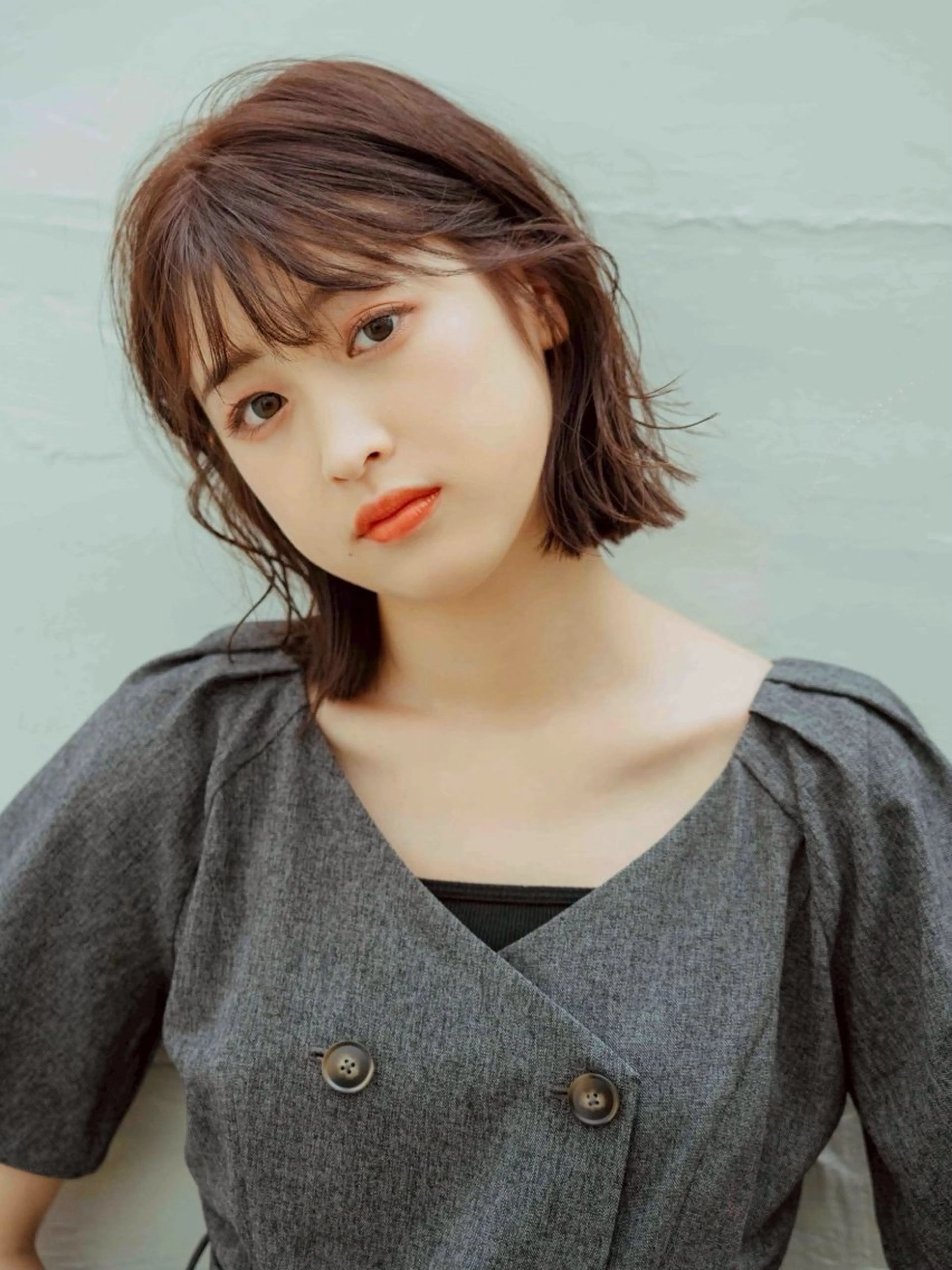 ショート カラー 坂口 みりのヘアスタイル
