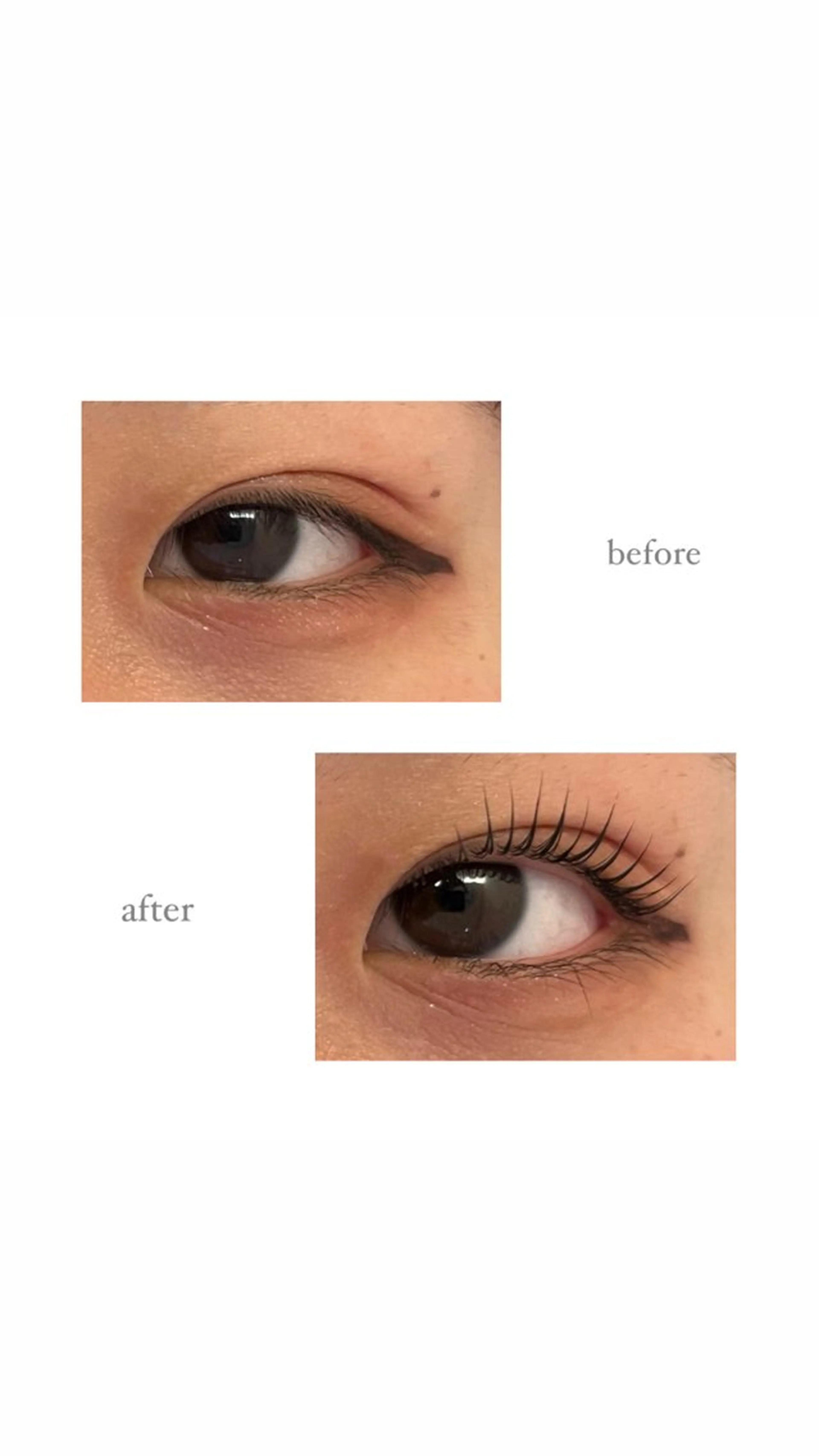 マツエク・マツパ 一重×まつ毛パーマ bisou hair Kayanoのヘアスタイル