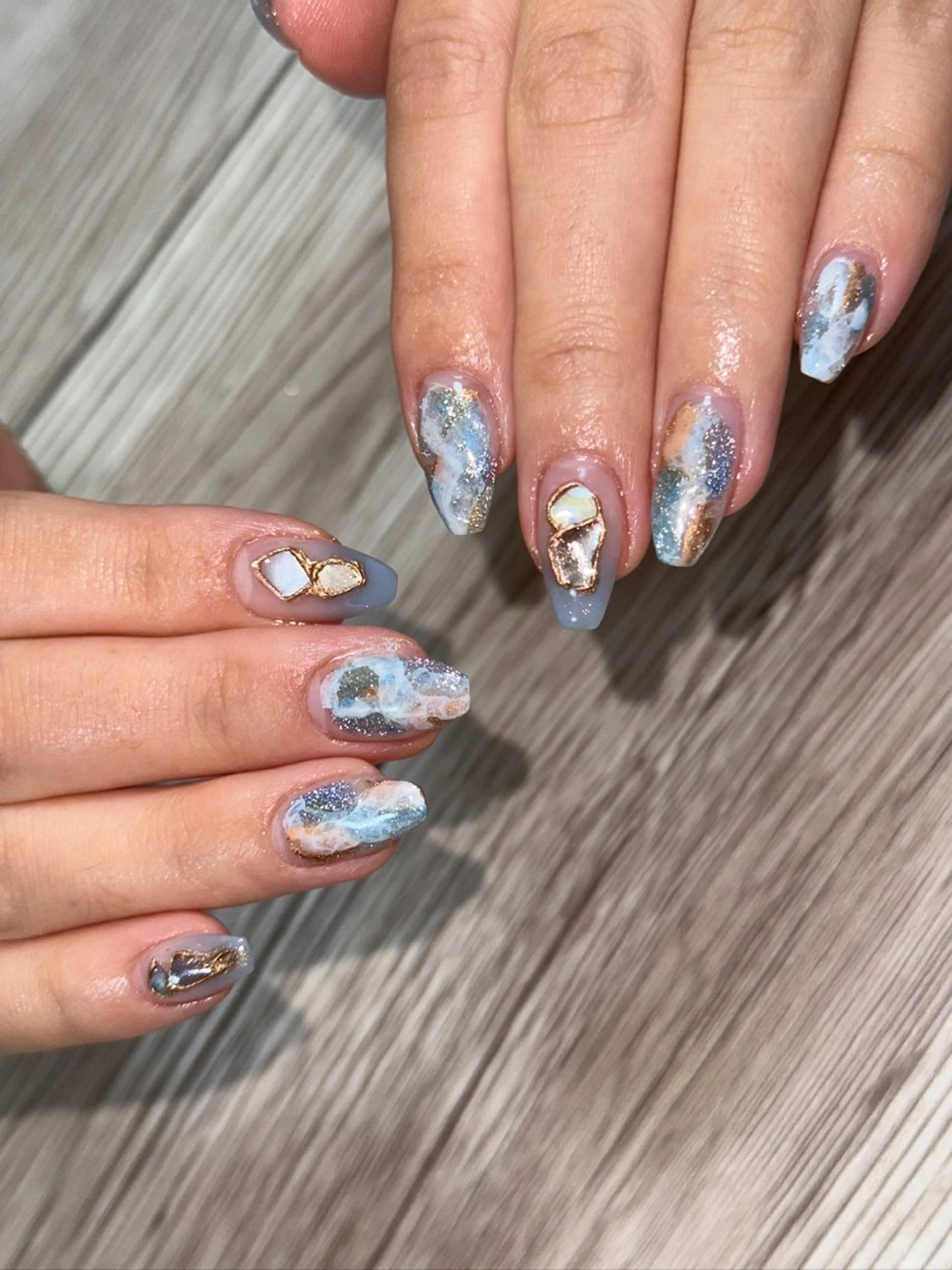 ネイル ハンドネイル フットネイル nailsalon napuluaのネイルデザイン