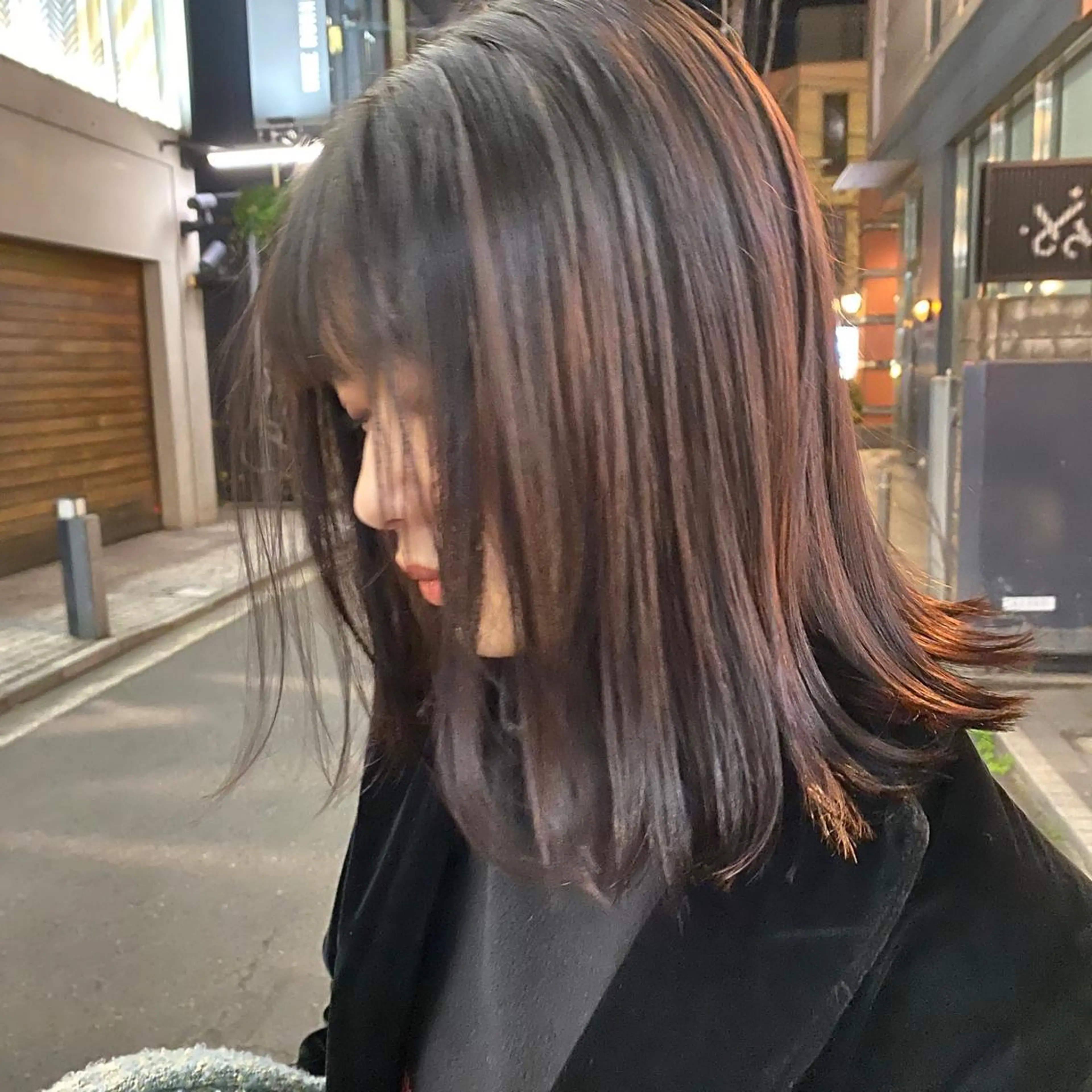 ミディアム かりん 🤍のヘアスタイル