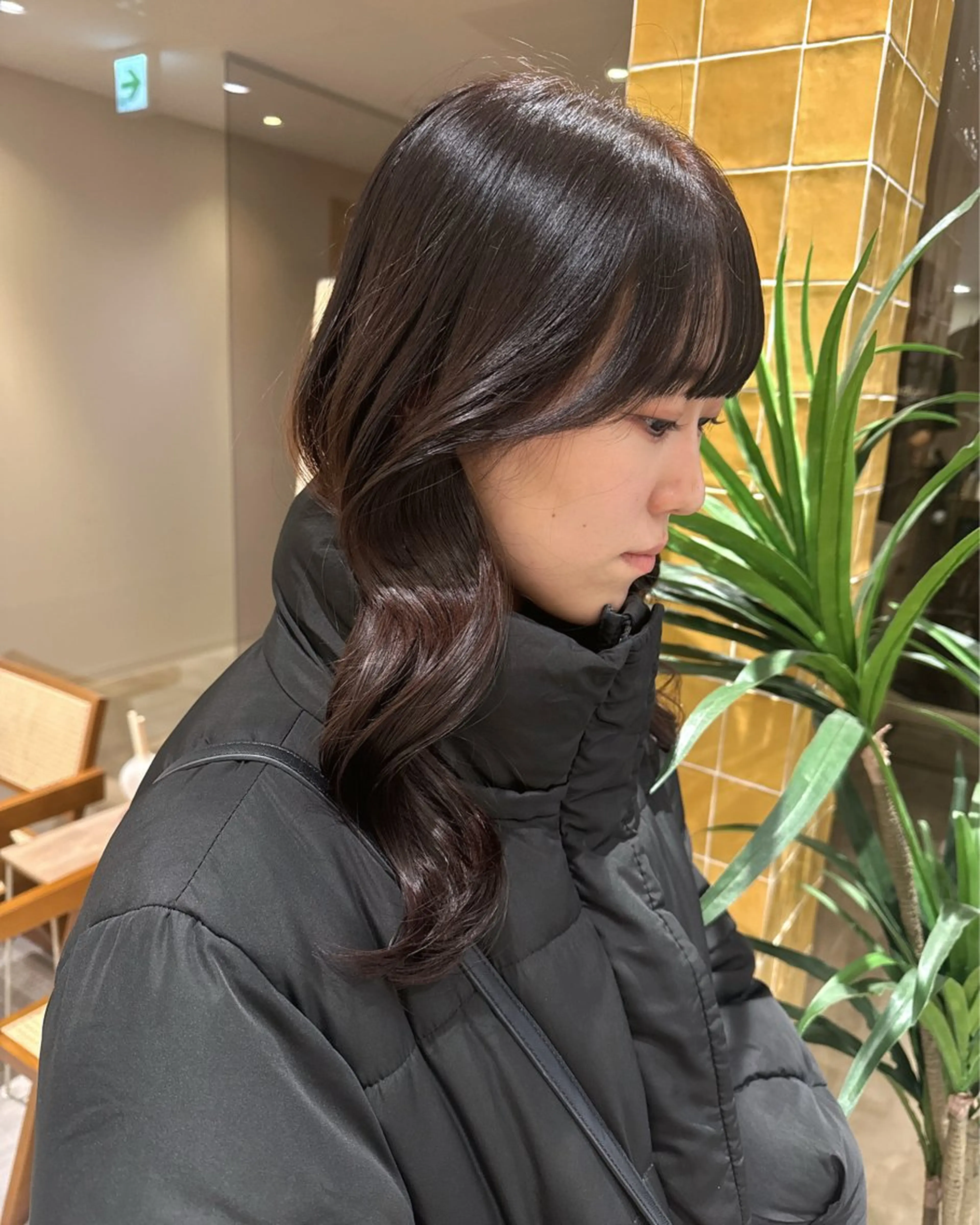 【🌼Aujuaトリートメント🌼】カット+ケアカラー+Aujua超音波トリートメントの写真