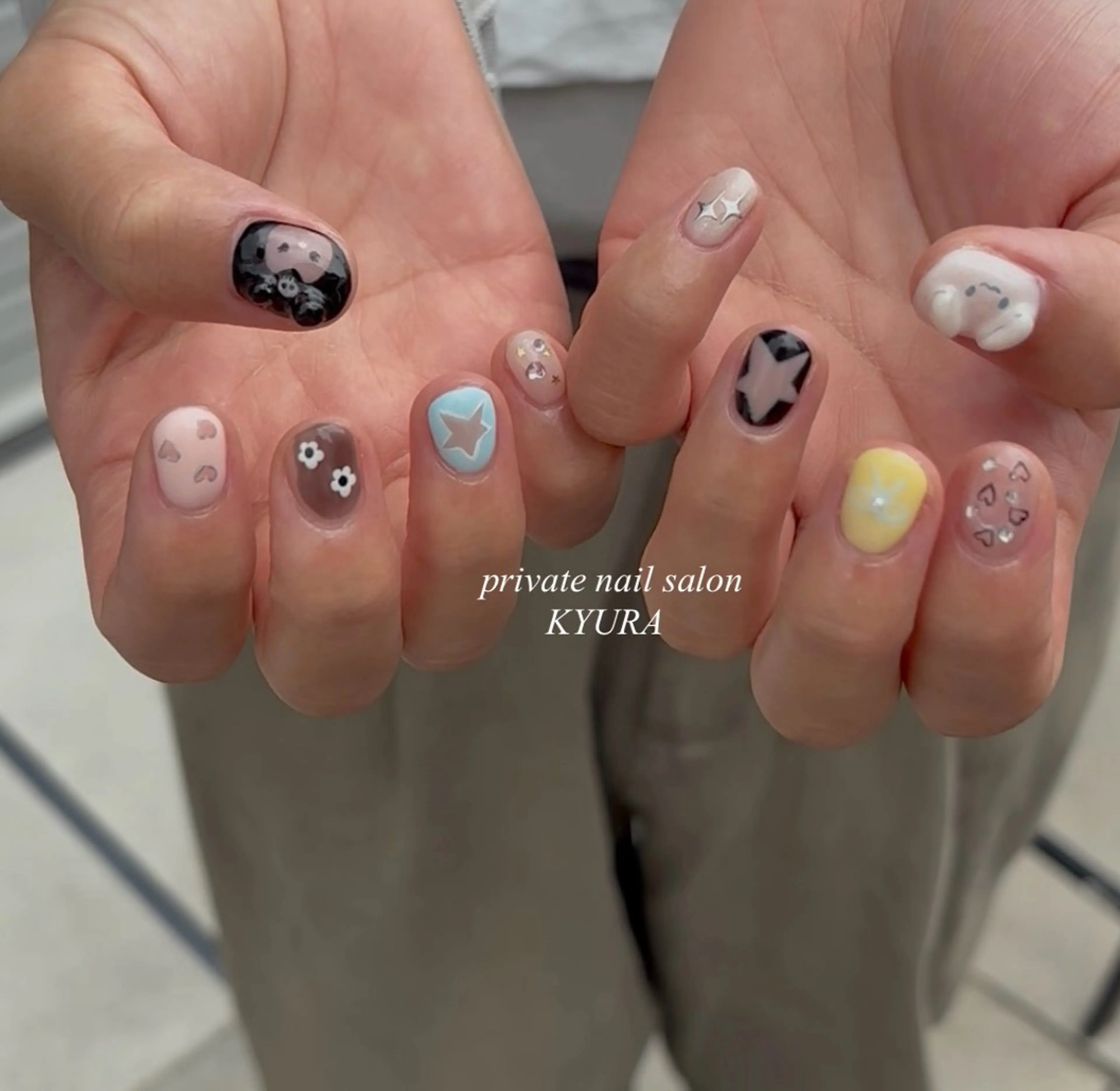 ネイル 大東市ネイルサロン 【KYURA】ｷｭﾗのネイルデザイン