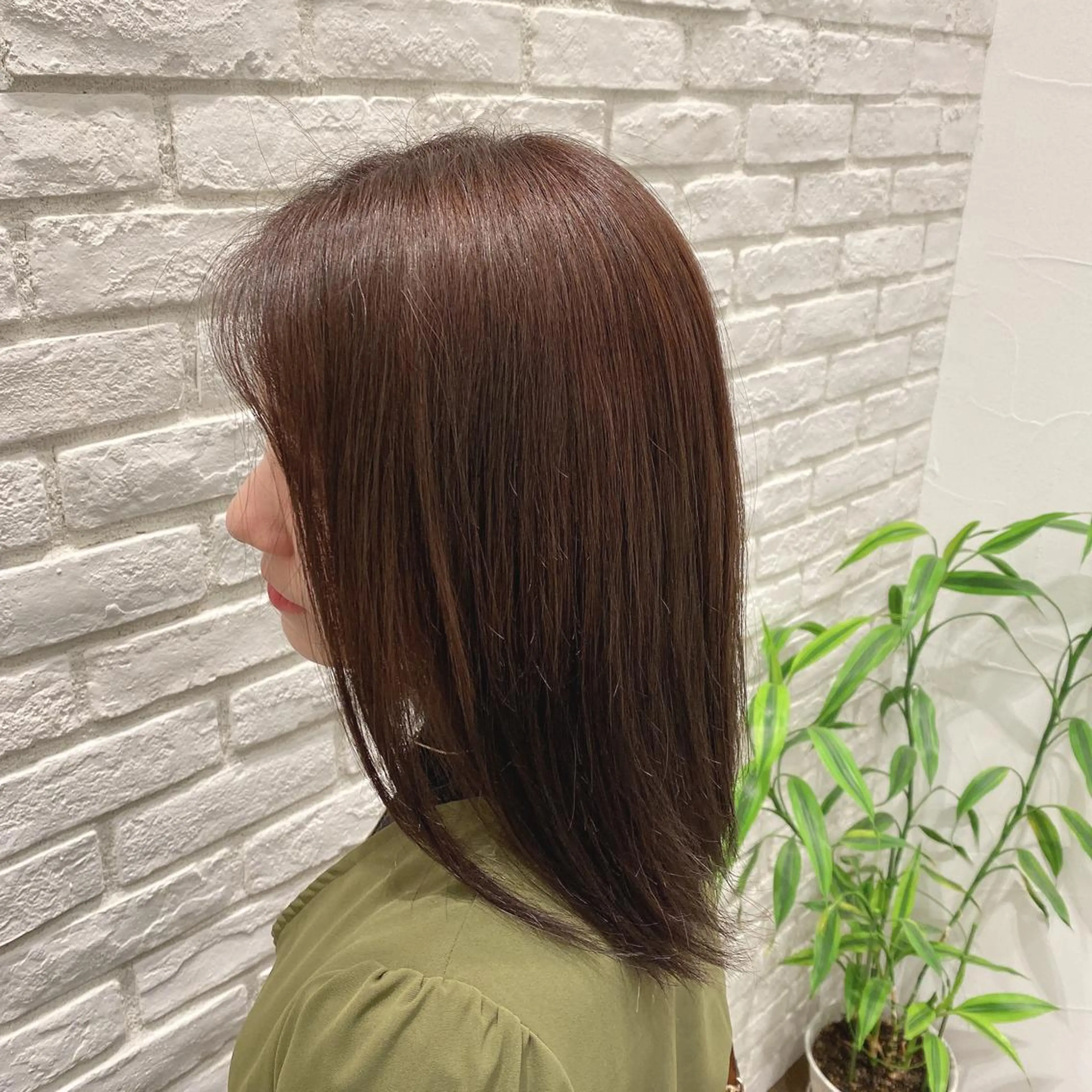 セミロング カラー メンズ特化型美容師 栗山勇人のヘアスタイル